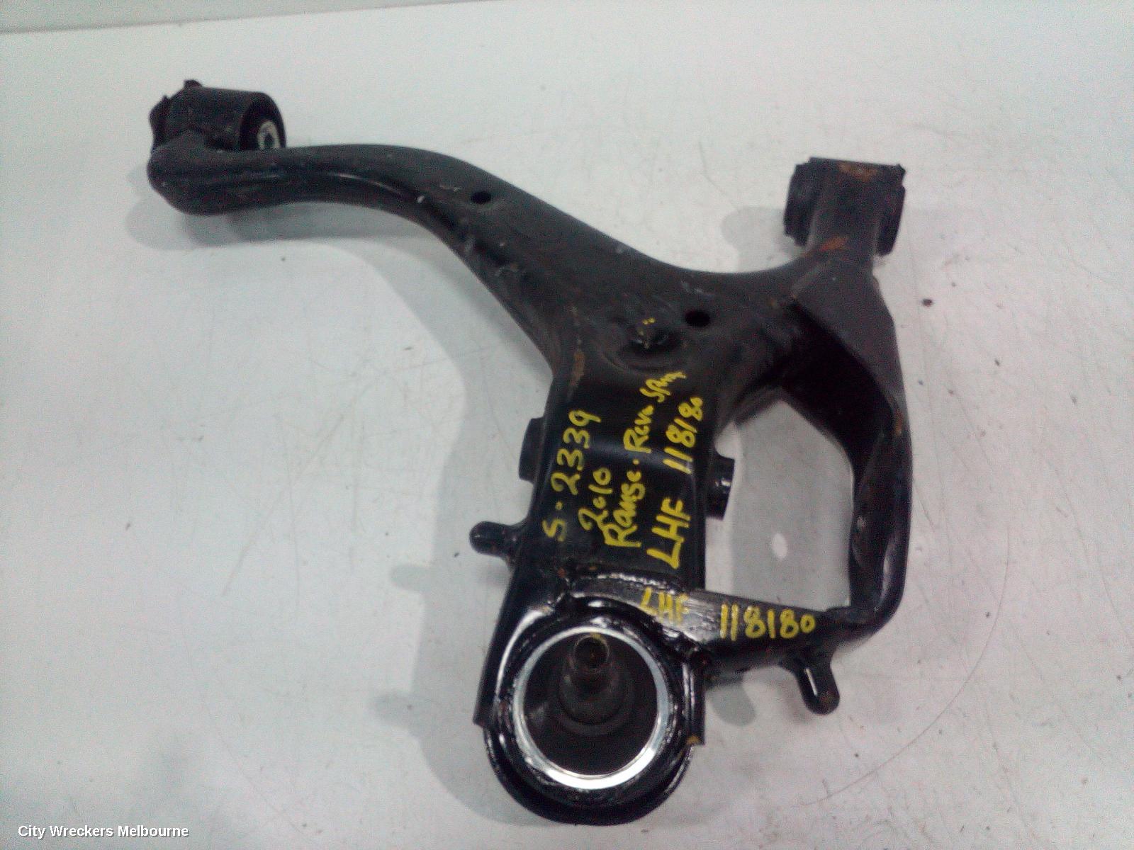 LAND ROVER RANGEROVER SPORT LEFT FRONT LOWER CONTROL ARM, L320, W/ AIR SUSPENSION TYPE, 08/2005 - 12/2013