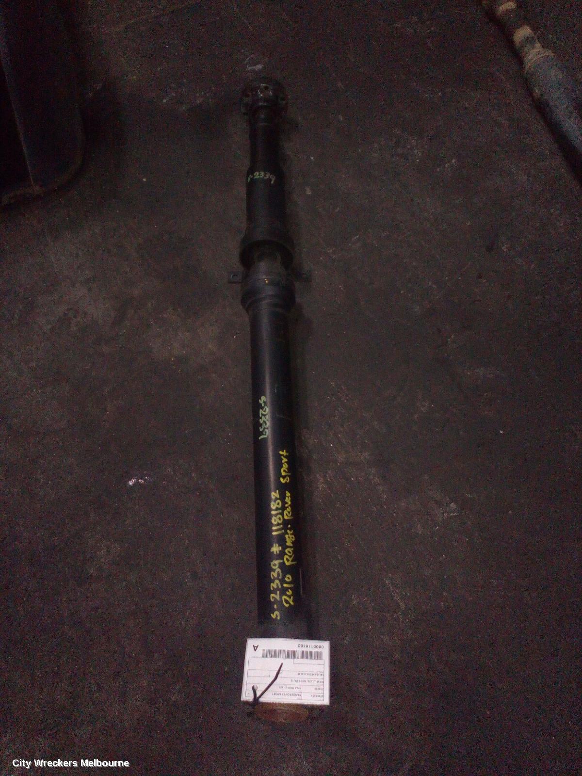 LAND ROVER RANGEROVER SPORT REAR DRIVE SHAFT, DIESEL, L320, 08/2005 - 05/2013