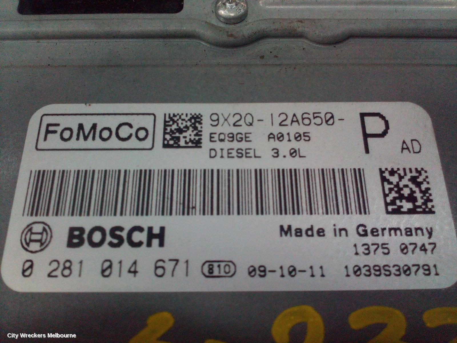LAND ROVER RANGEROVER SPORT ECU, ENGINE ECU, 3.0, DIESEL, TWIN TURBO, ECU ONLY, L320, 09/2009 - 05/2013
