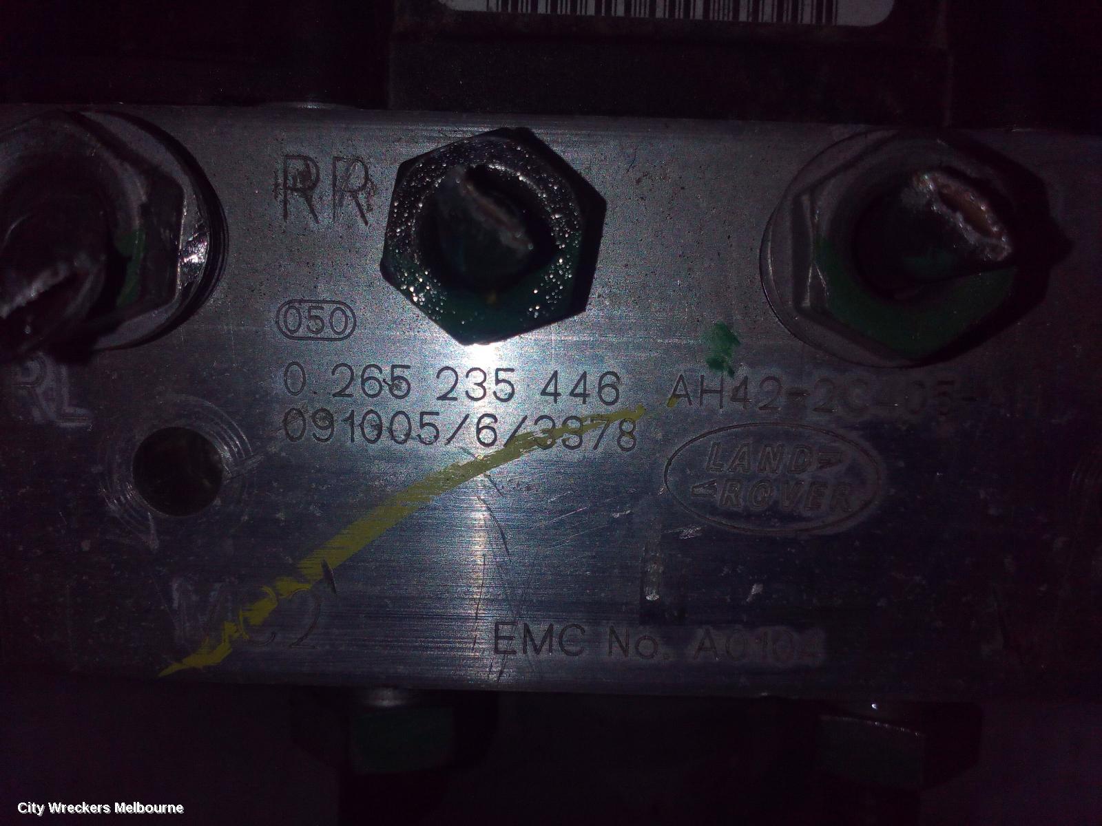 LAND ROVER RANGEROVER SPORT ABS PUMP/MODULATOR, L320, 08/2005 - 12/2013