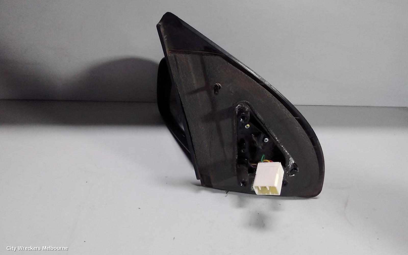 HOLDEN BARINA LEFT DOOR MIRROR, TK, HATCH, 07/2008 - 12/2012