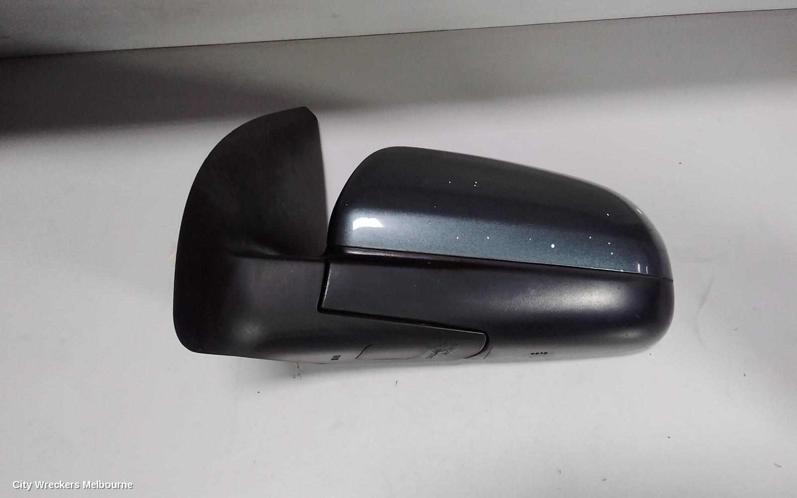 HOLDEN BARINA LEFT DOOR MIRROR, TK, HATCH, 07/2008 - 12/2012