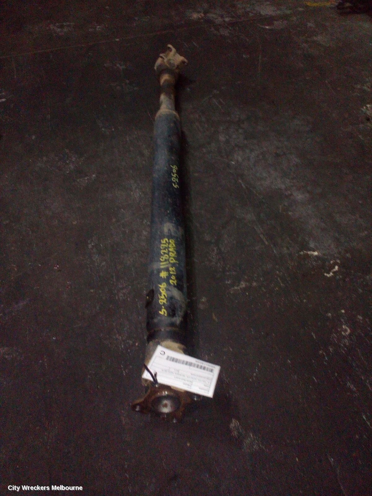 TOYOTA PRADO REAR DRIVE SHAFT, 3.0, 1KD-FTV, AUTO T/M, 150 SERIES, 08/2009 - 05/2015