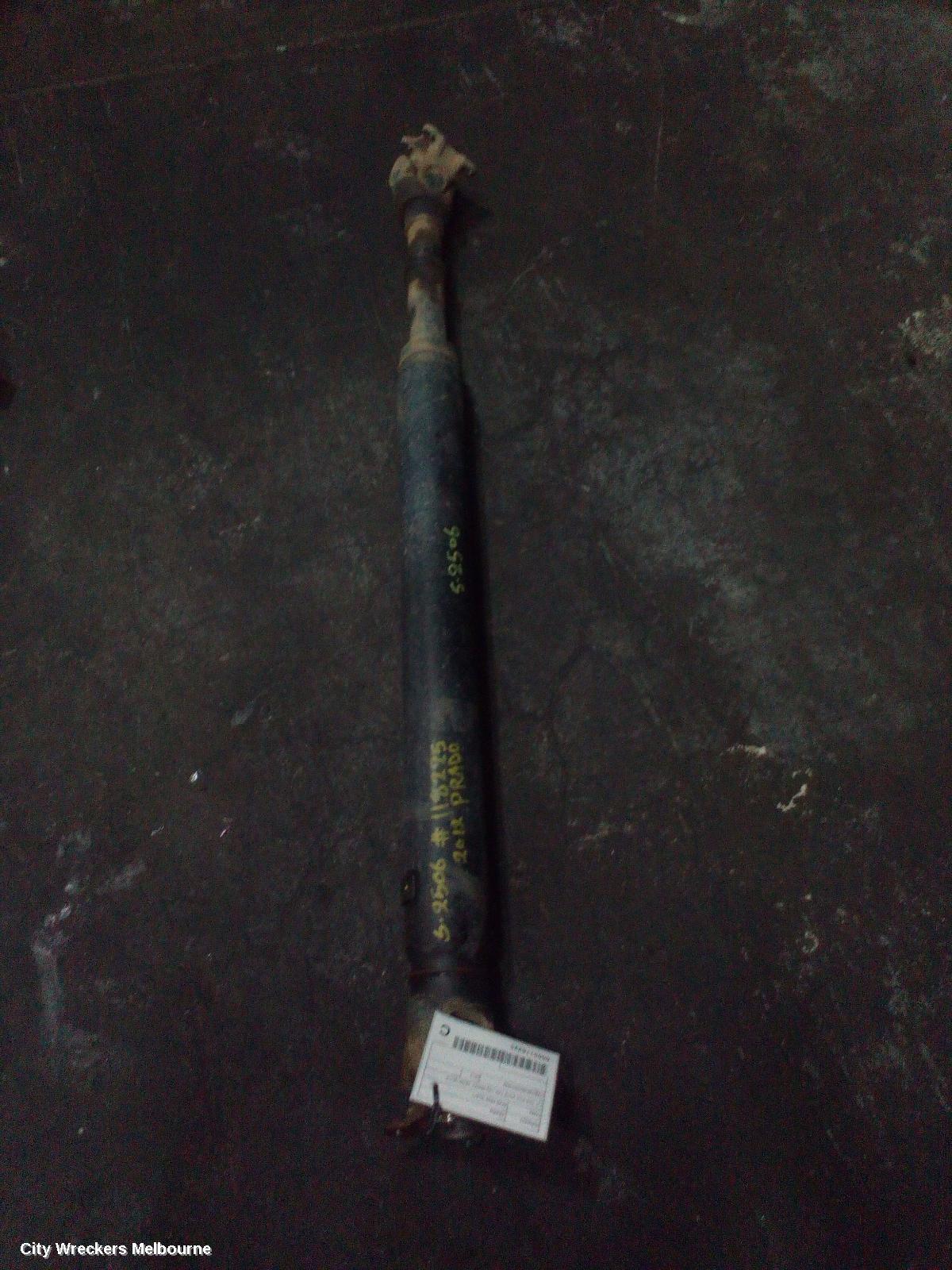 TOYOTA PRADO REAR DRIVE SHAFT, 3.0, 1KD-FTV, AUTO T/M, 150 SERIES, 08/2009 - 05/2015