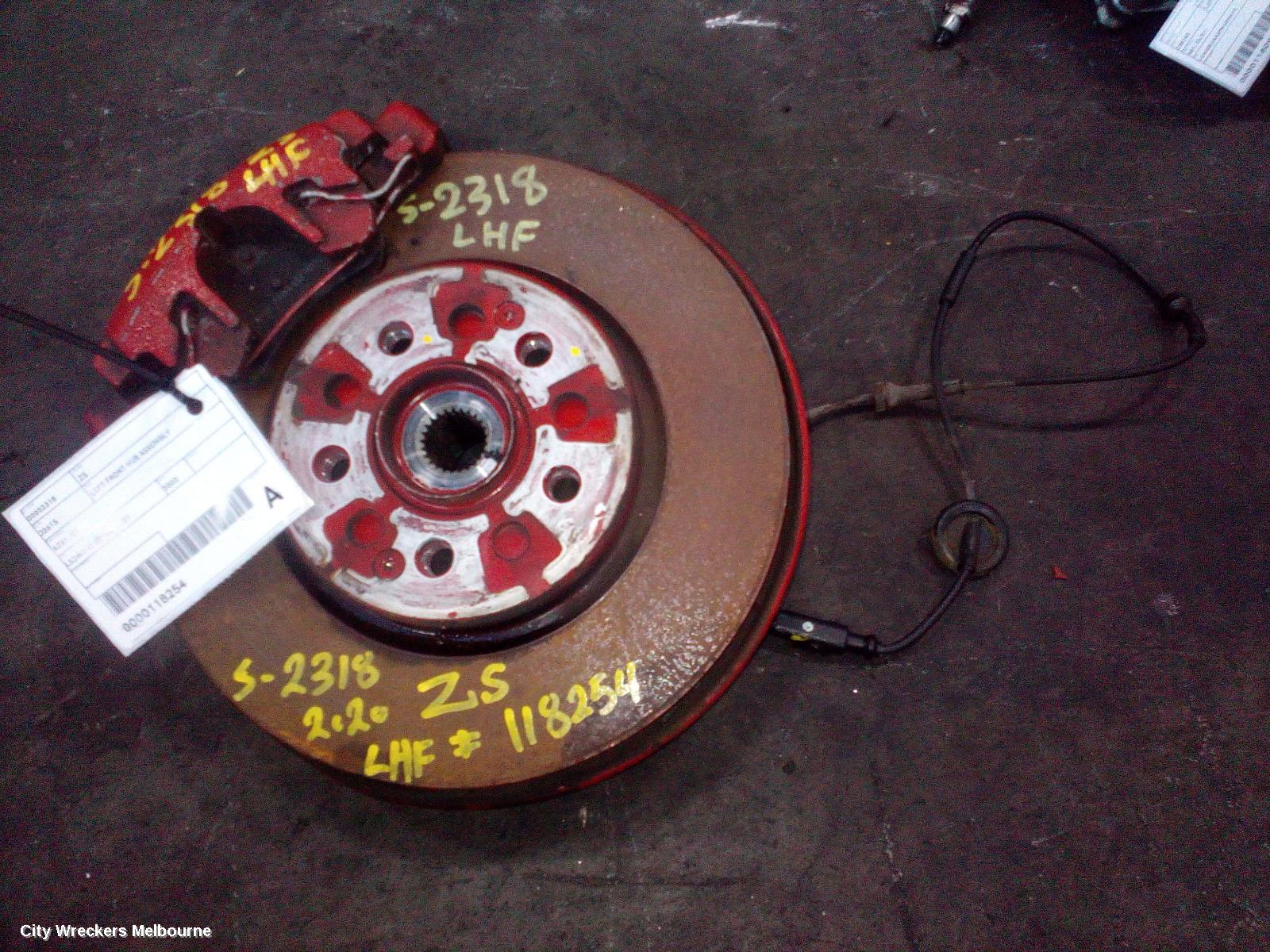 MG ZS LEFT FRONT HUB ASSEMBLY, AZS1, 09/2017 - 06/2025
