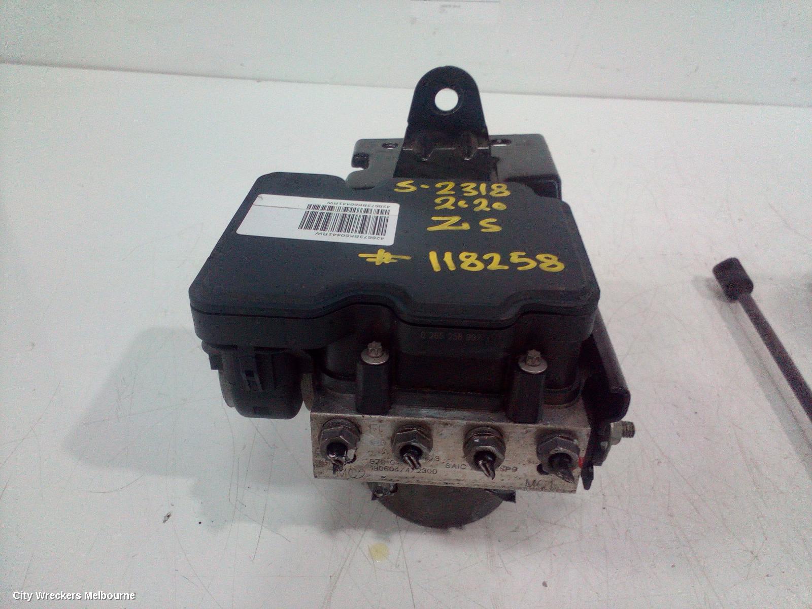 MG ZS ABS PUMP/MODULATOR, AZS1, 09/2017 - 06/2025
