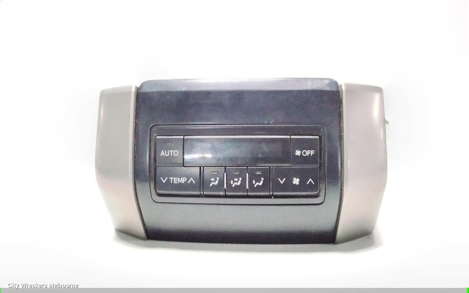 TOYOTA PRADO HEATER/AC CONTROLS, 150 SERIES, REAR, CLIMATE CONTROL TYPE, NON SEAT WARMER TYPE, 08/2009 - 11/2023