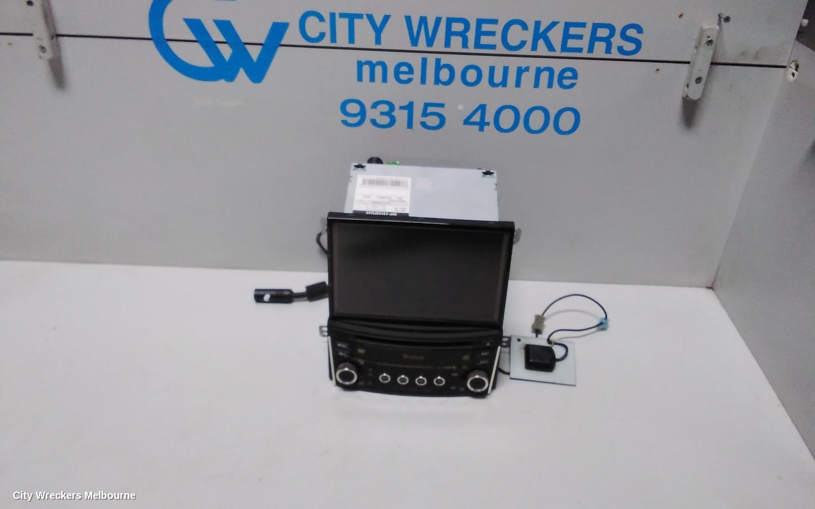 SUBARU LIBERTY RADIO/CD/DVD/SAT/TV, DVD/SAT NAV, 5TH GEN, MCINTOSH, HEAD UNIT ONLY, 07/2009 - 11/2014