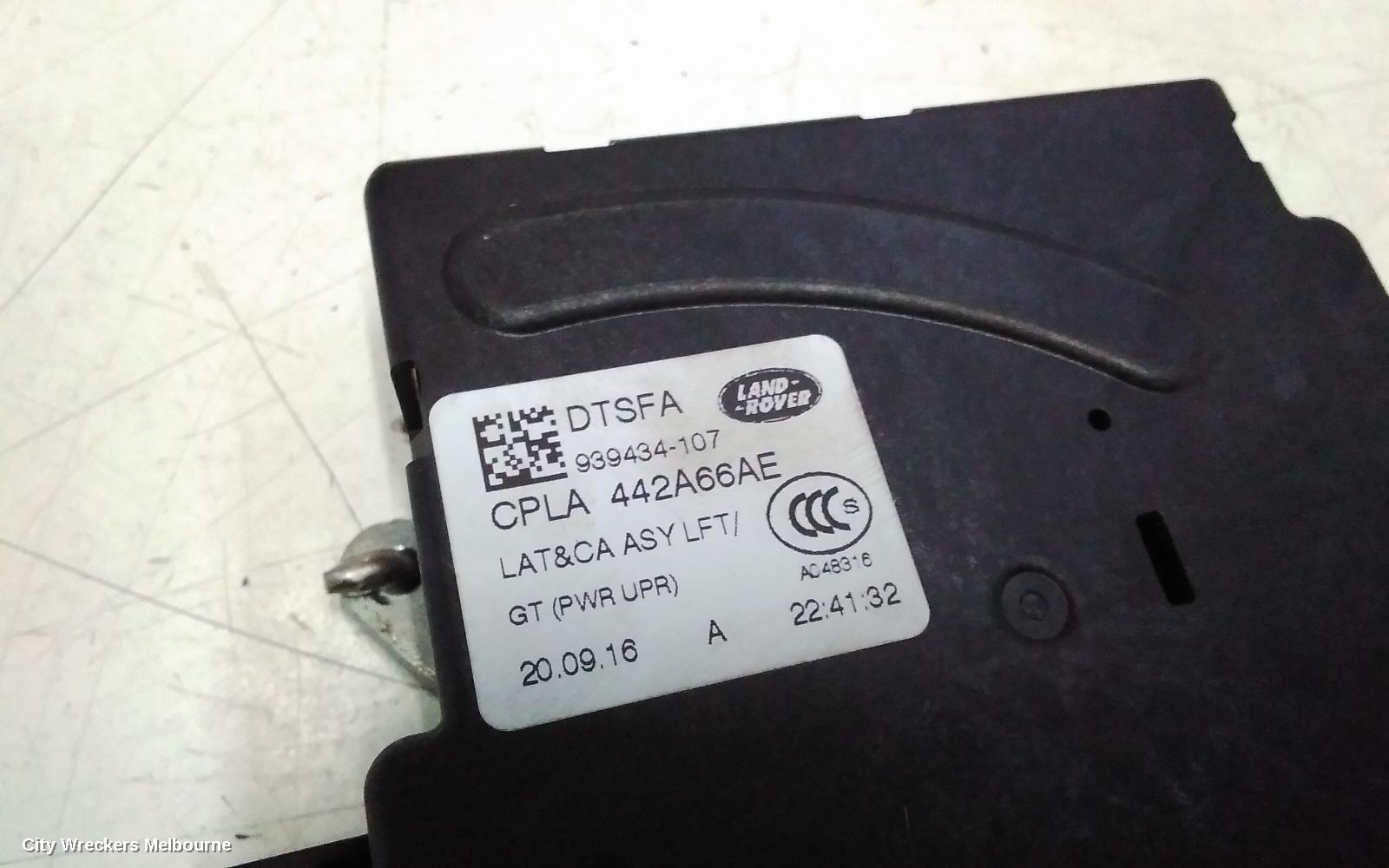 LAND ROVER RANGEROVER SPORT DOOR/BOOT/GATE LOCK, L494, TAILGATE LOCK, 06/2013 - 04/2022
