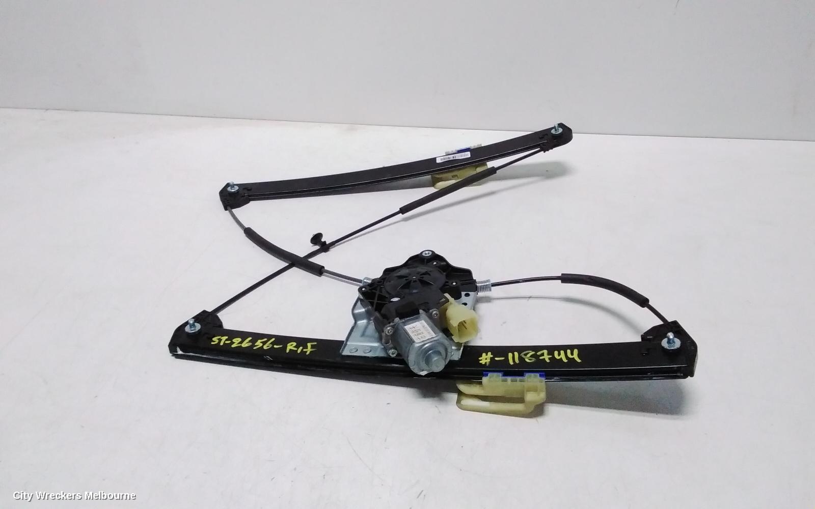 GREAT WALL CANNON UTE RIGHT FRONT WINDOW REG/MOTOR, NPW, 09/2020 ONWARDS