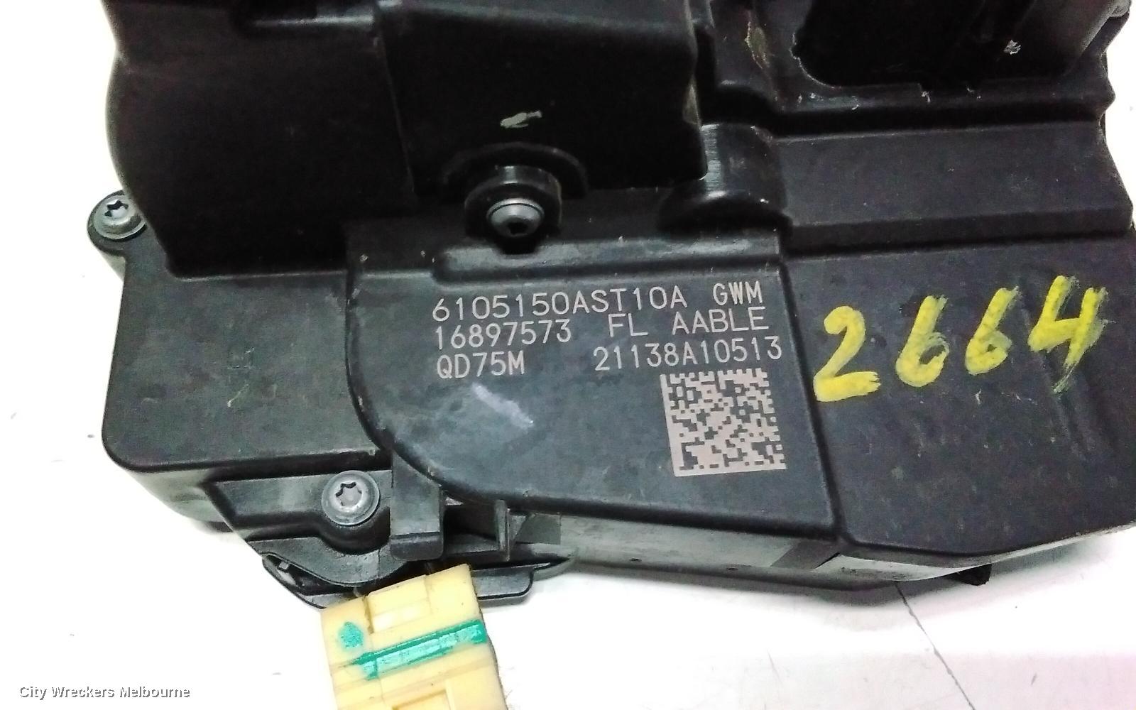 HAVAL JOLION DOOR/BOOT/GATE LOCK, A01, LEFT FRONT DOOR LOCK, 02/2021 ONWARDS