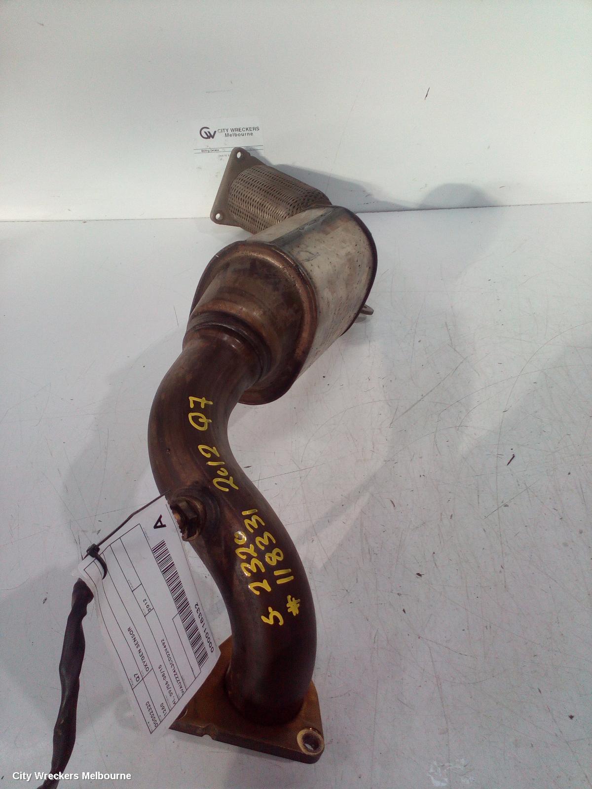 AUDI Q7 CATALYTIC CONVERTER, DOWNPIPE-CAT TYPE, 3.0, DIESEL, CJGA/CRCA/CJMA CODE, 4L, 09/2010 - 08/2015