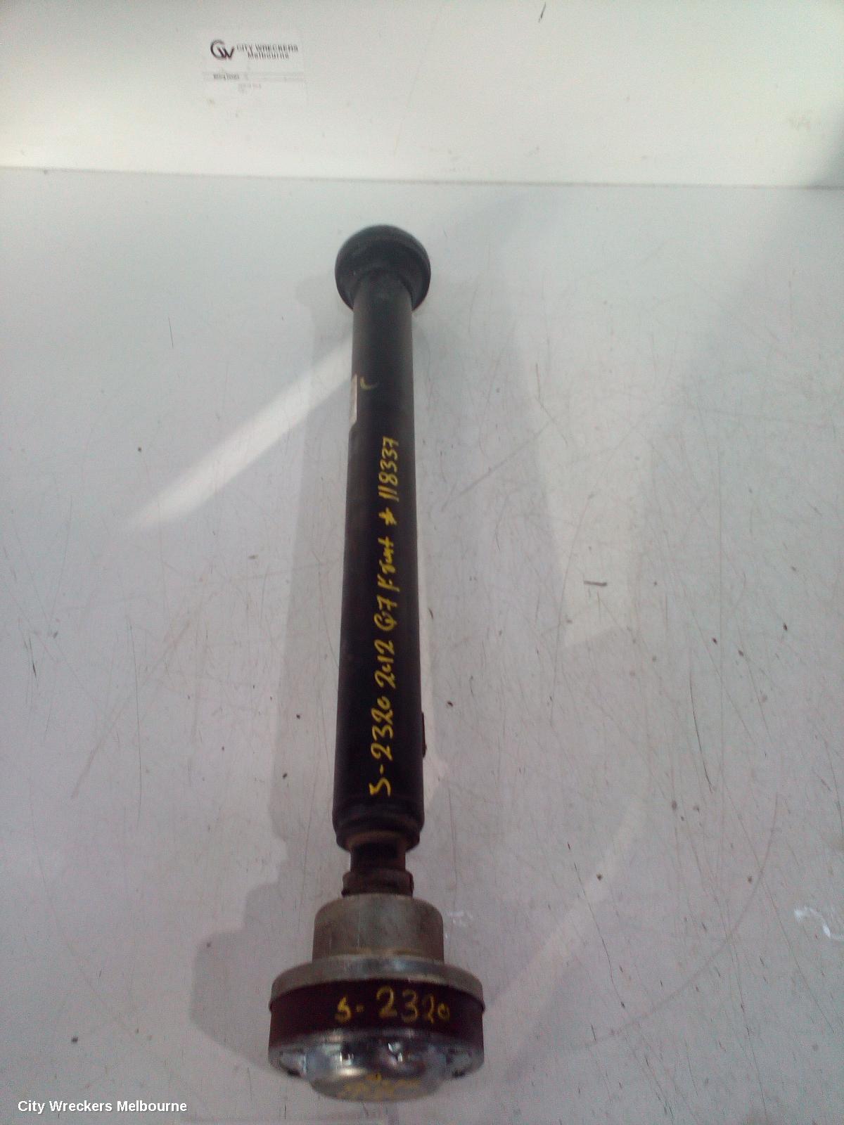 AUDI Q7 FRONT PROP SHAFT, 3.0, DIESEL, 4L, 09/2006 - 08/2015