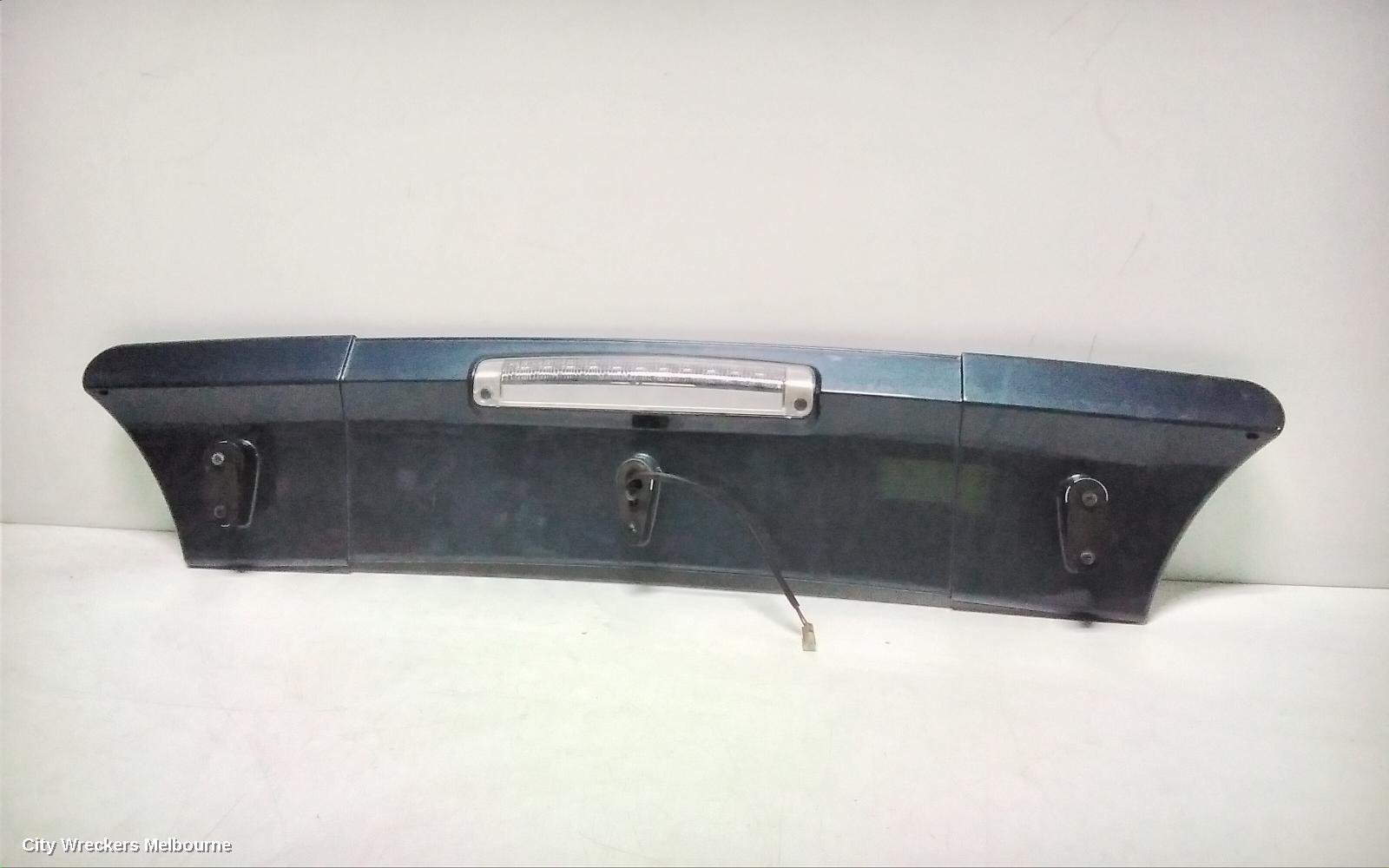 HOLDEN COLORADO REAR SPOILER, RG, 06/2012 - 12/2020