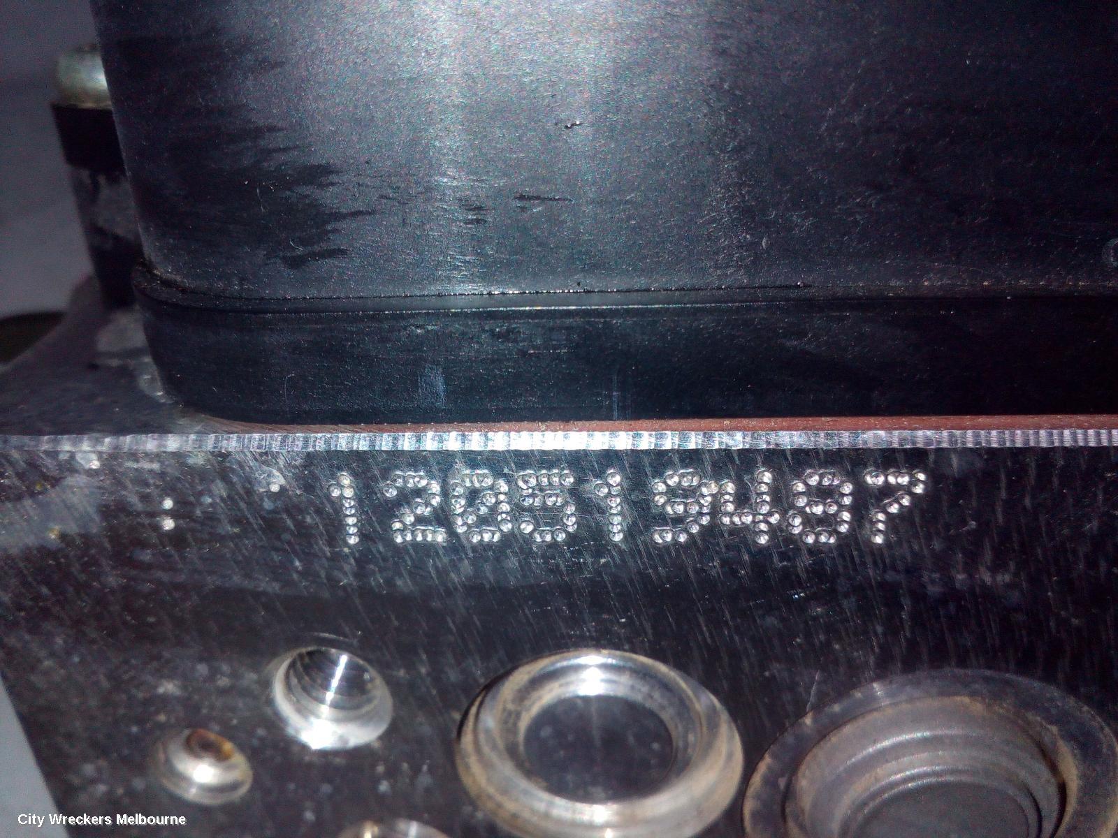 HOLDEN COLORADO ABS PUMP/MODULATOR, RG/RG7, P/N 12060041, 01/2012 - 12/2020