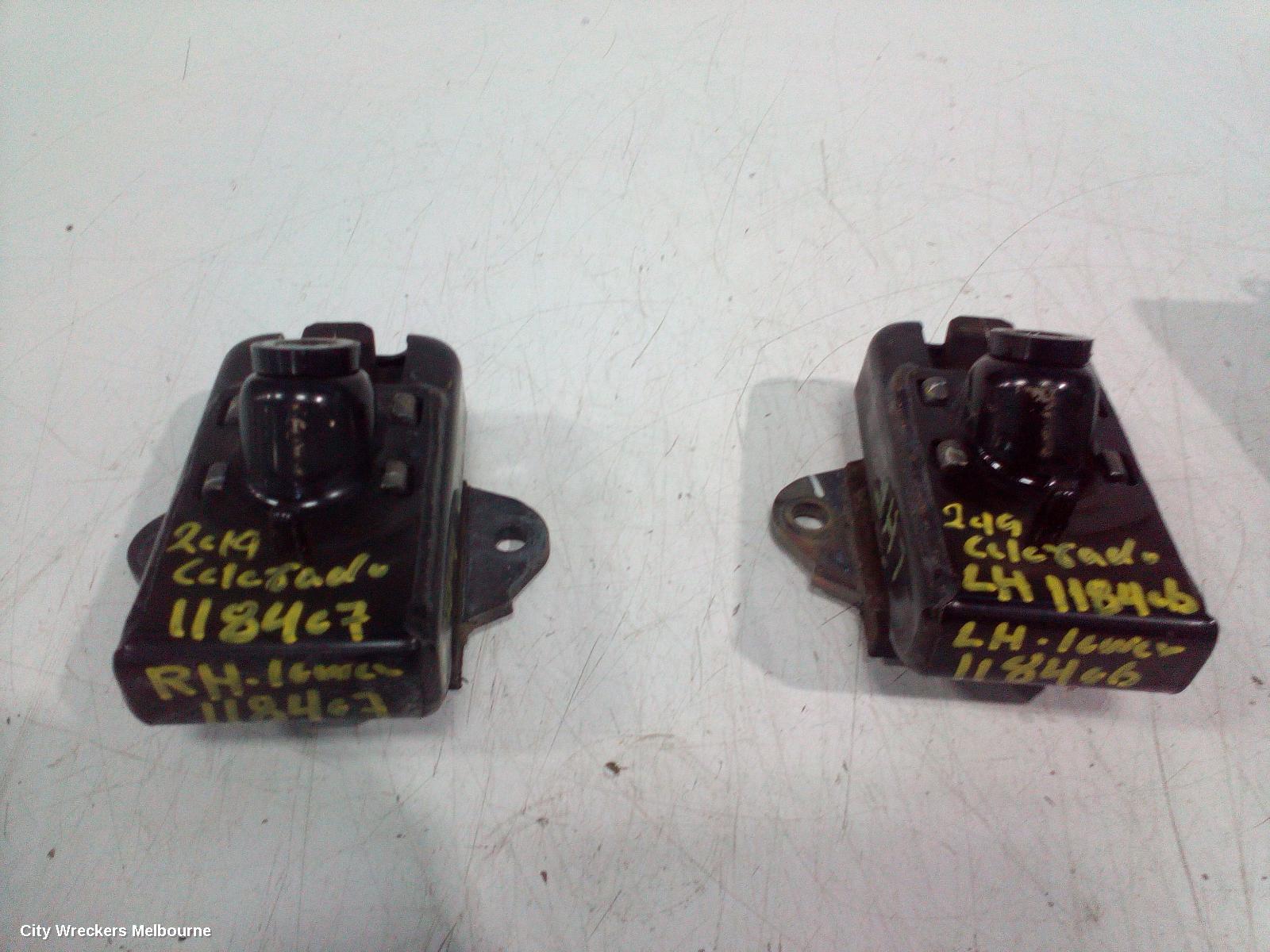 HOLDEN COLORADO MOUNT, RG, 06/2012 - 12/2020