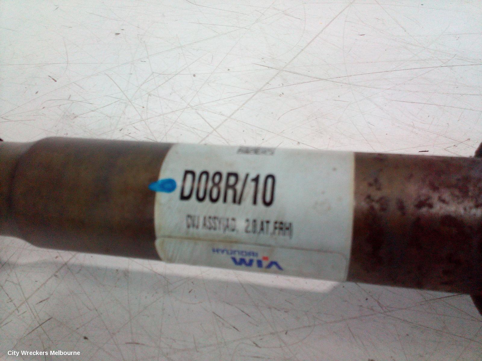 HYUNDAI I30 RIGHT DRIVESHAFT, AUTO T/M, PETROL, 2.0, G4NC, PD, 03/2017 ONWARDS