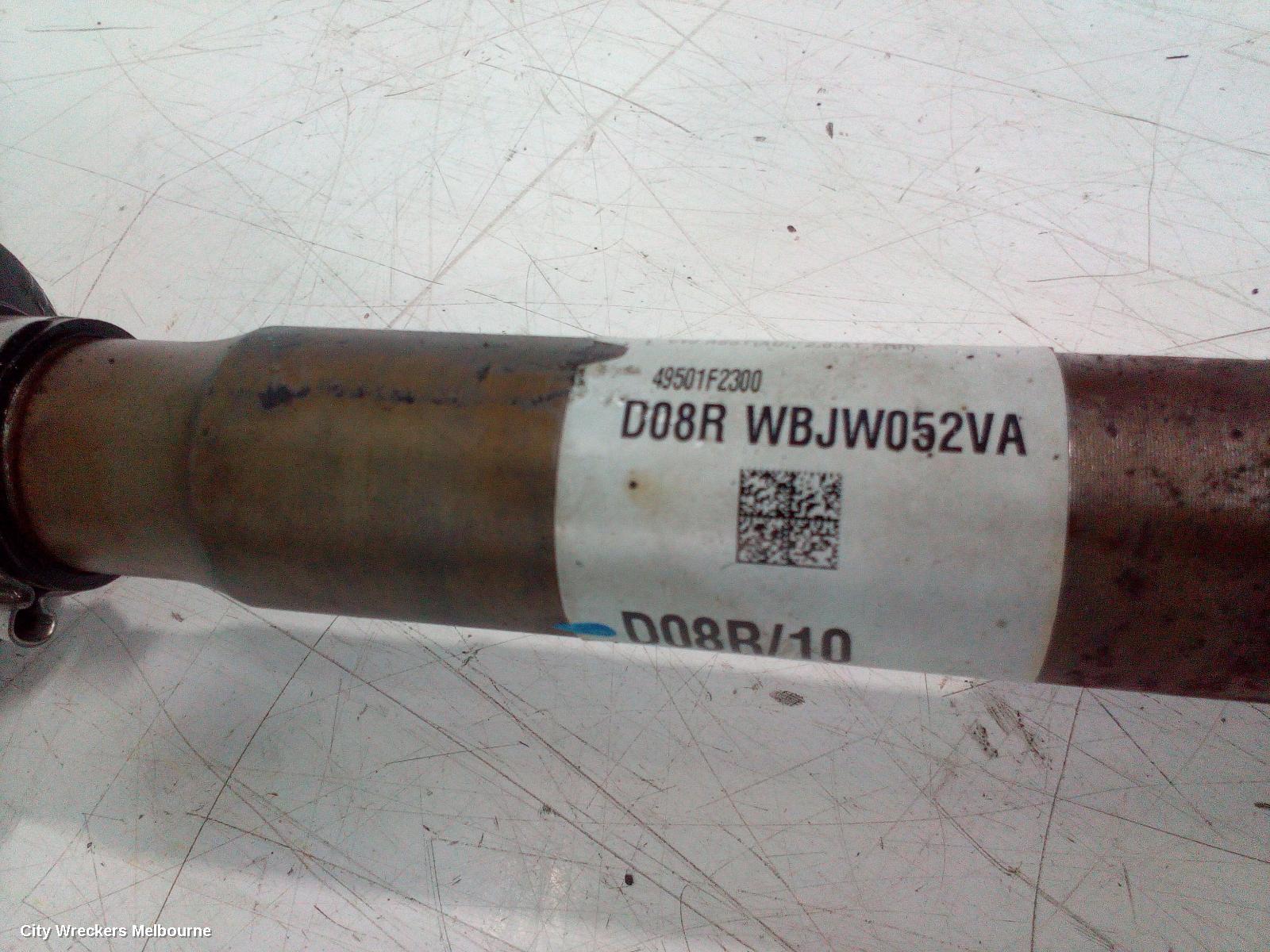 HYUNDAI I30 RIGHT DRIVESHAFT, AUTO T/M, PETROL, 2.0, G4NC, PD, 03/2017 ONWARDS