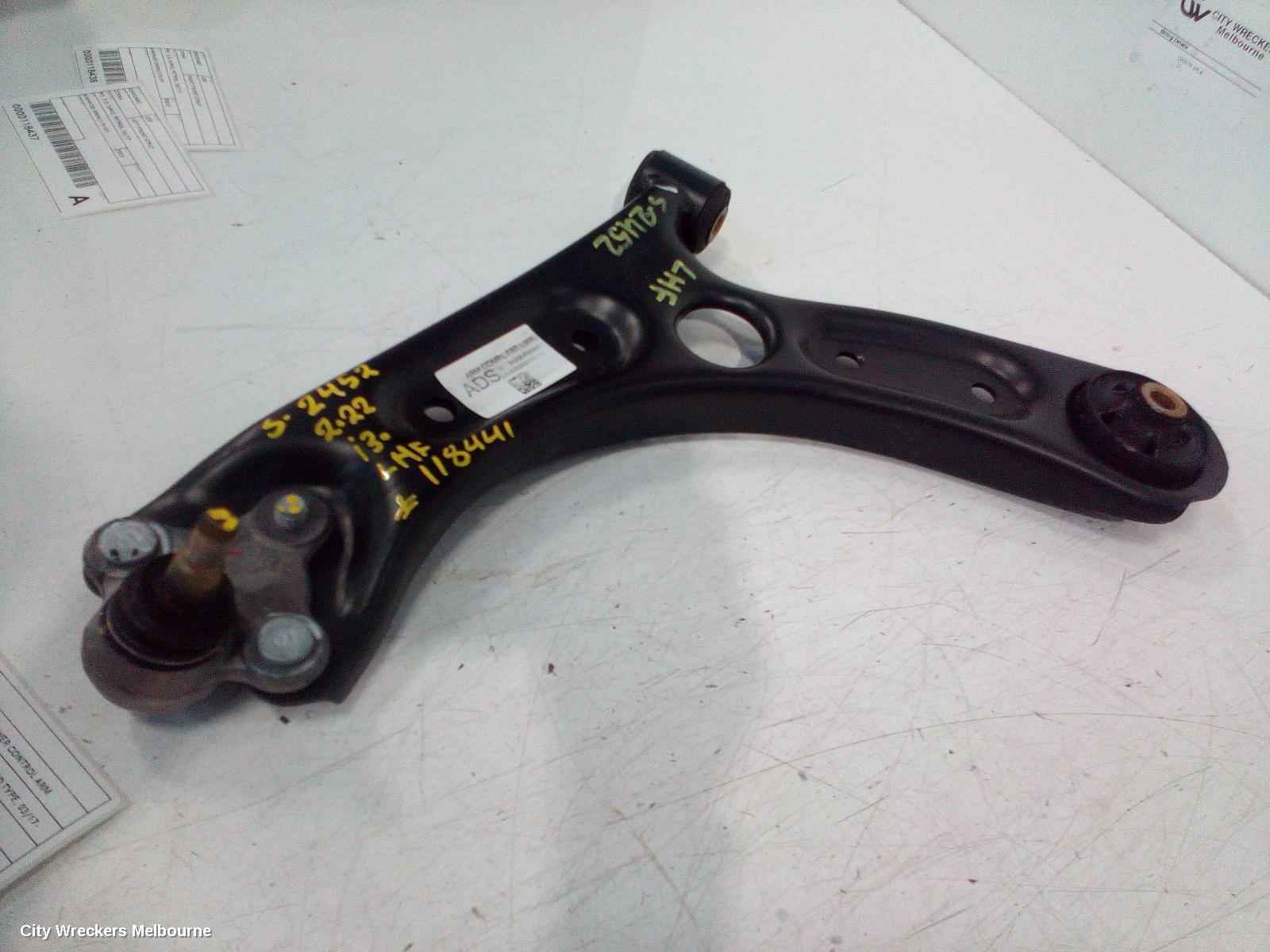 HYUNDAI I30 LEFT FRONT LOWER CONTROL ARM, PD, HATCH (S. KOREA VIN KMHH), STANDARD TYPE, 03/2017 ONWARDS