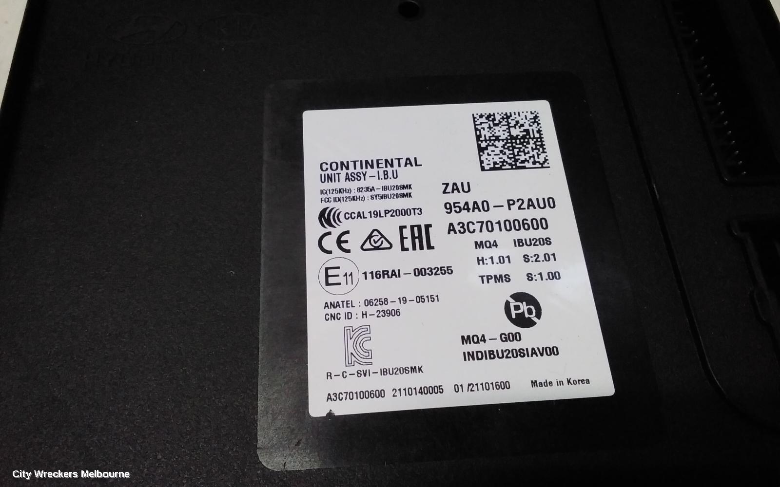 KIA SORENTO ECU, BODY CONTROL MODULE, UM, 03/2015 - 01/2020