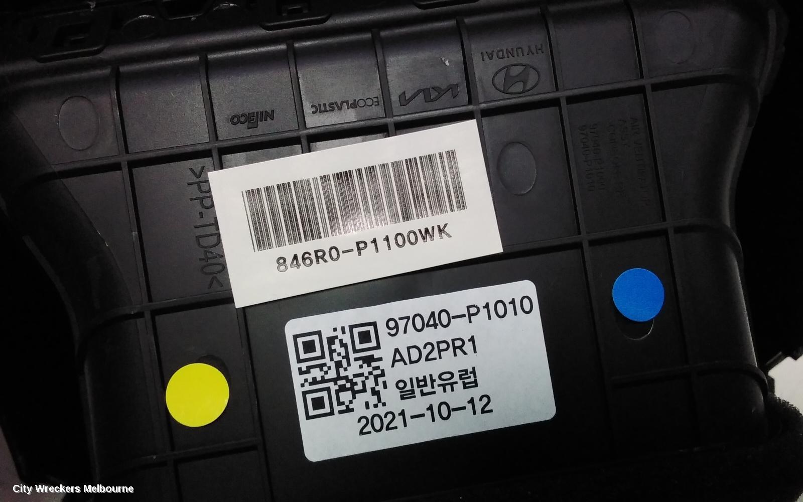KIA SPORTAGE, NQ5, 09/2021 ONWARDS, CONSOL AIRVENT (BEHIND THE CONSOL ): 118477