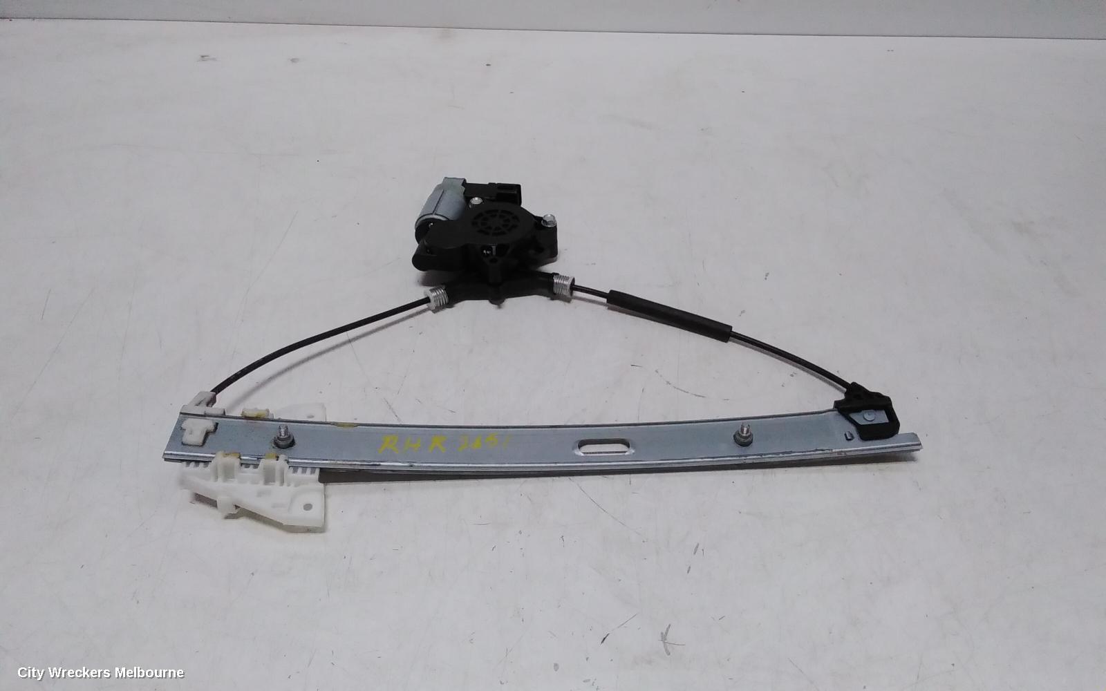 MAZDA CX9 RIGHT REAR WND REG/MOTOR, TB, DOOR REG ASSY (REG AND MOTOR), 12/2007 - 12/2015