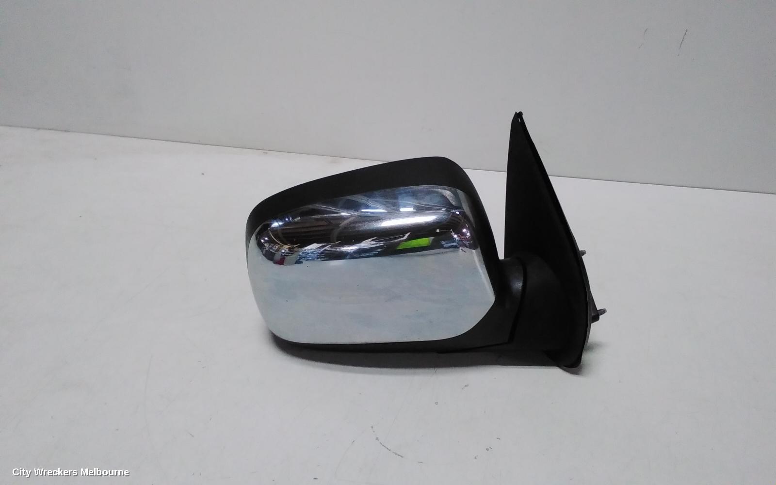 GREAT WALL V200/V240 RIGHT DOOR MIRROR, K2, CHROME, 07/2009 - 01/2015
