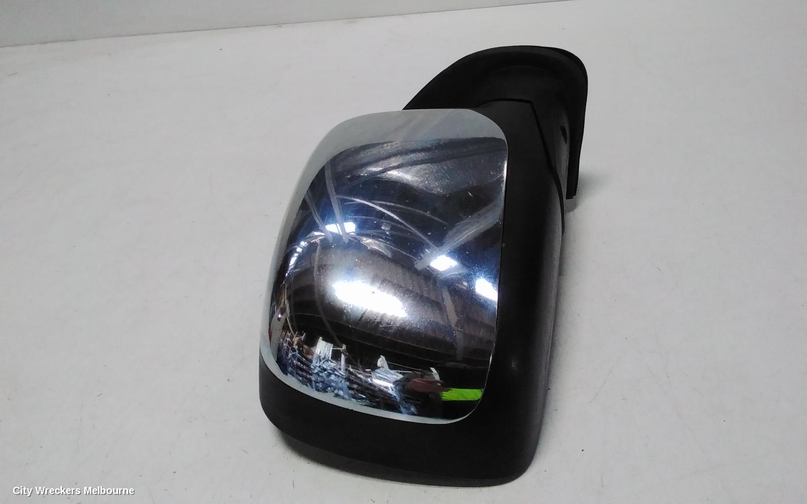 GREAT WALL V200/V240 RIGHT DOOR MIRROR, K2, CHROME, 07/2009 - 01/2015