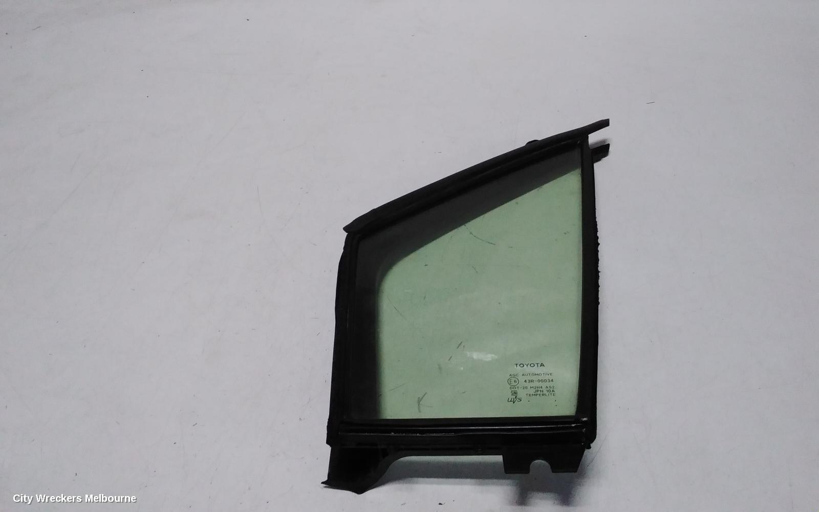 TOYOTA HIACE LEFT FRONT 1/4 DOOR GLASS, 300 SERIES, 02/2019 ONWARDS