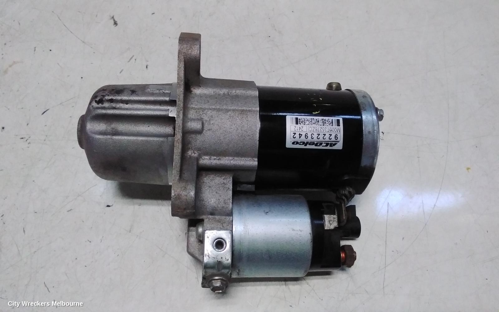 HOLDEN COMMODORE STARTER, 3.6, VE, FLAT CONNECTOR TYPE, 08/2006 - 05/2013