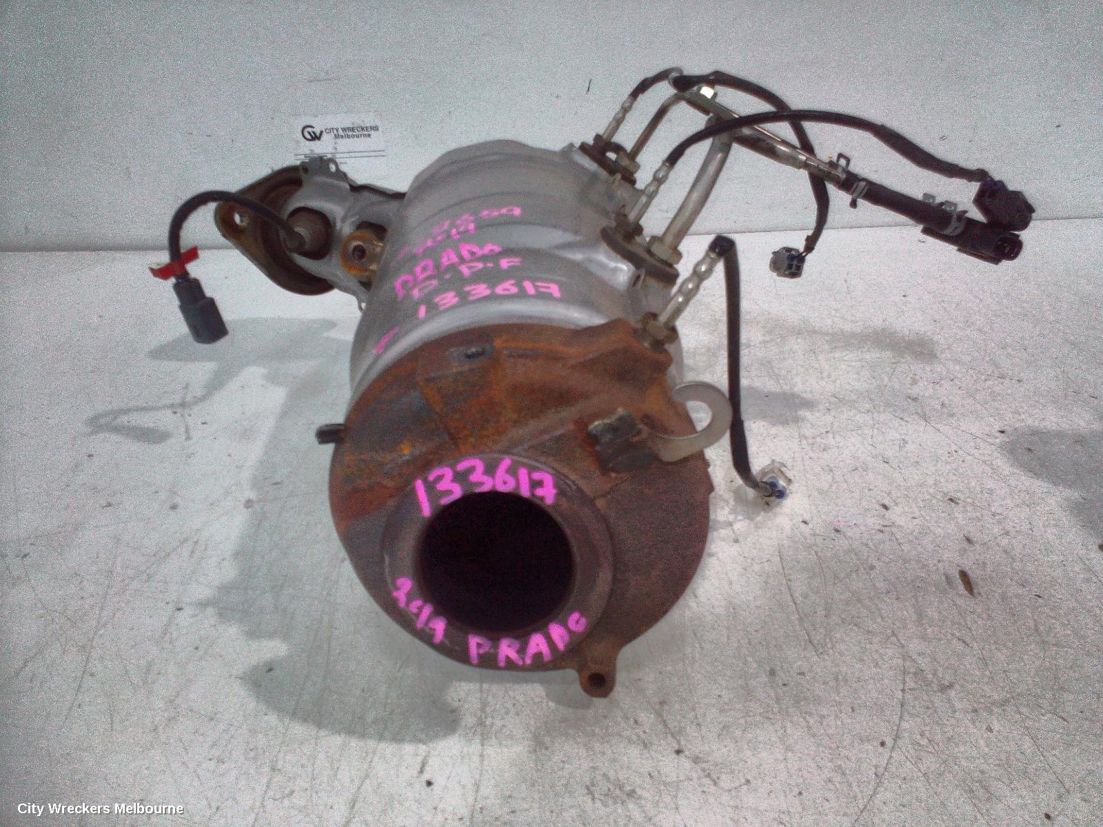 TOYOTA PRADO PARTICULATE FILTER/DPF, DIESEL, 2.8, 1GD-FTV, 150 SERIES, 06/2015 ONWARDS