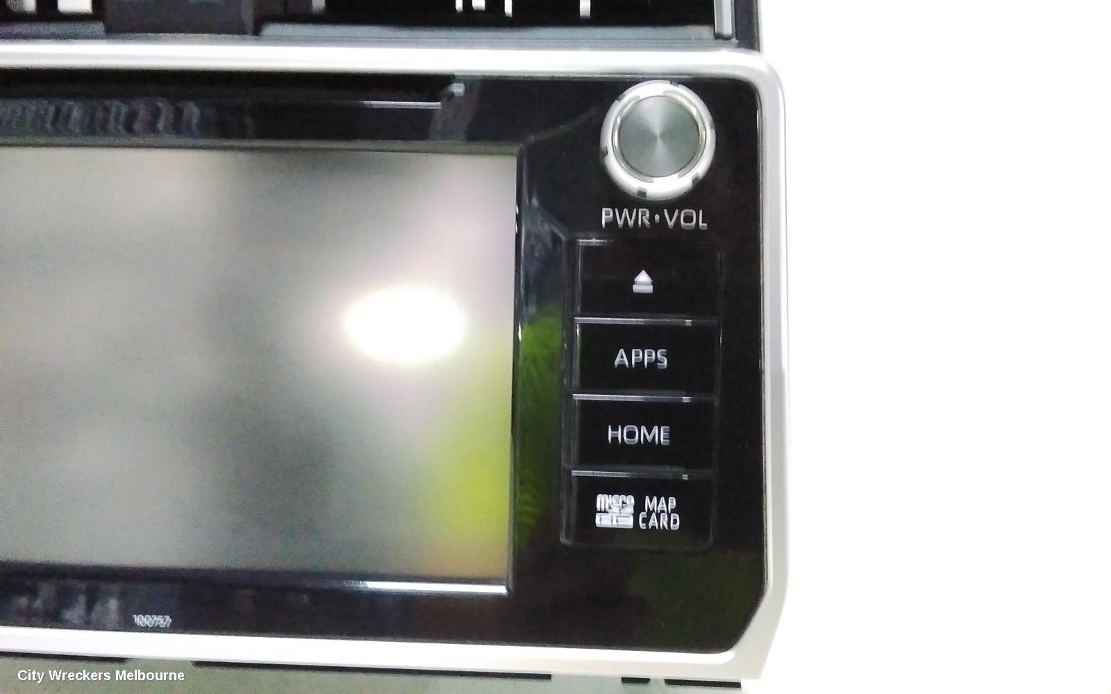 TOYOTA PRADO RADIO/CD/DVD/SAT/TV, DISPLAY/HEAD UNIT, SAT NAV TYPE, 9IN, 150 SERIES, 08/2017 ONWARDS