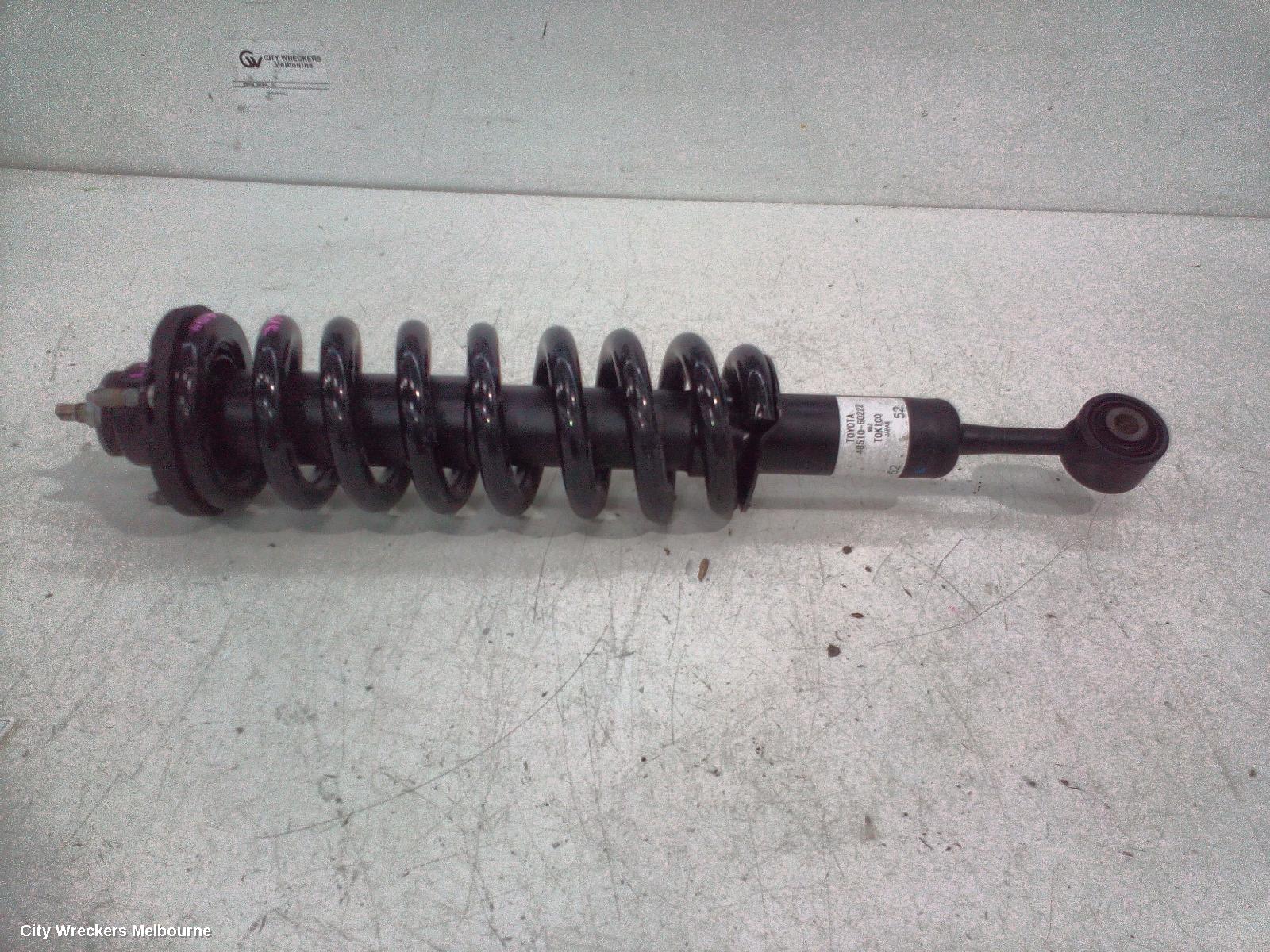 TOYOTA PRADO LEFT FRONT STRUT, 5DR WAGON, 150 SERIES, GXL TYPE, 08/2013 ONWARDS