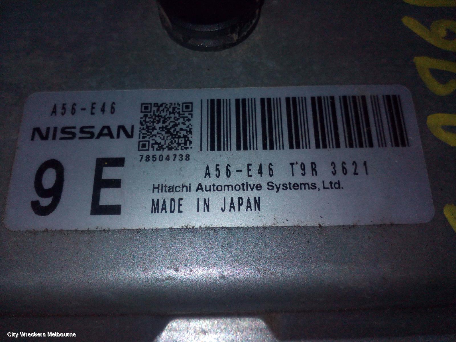NISSAN MICRA ECU, ENGINE ECU, 1.2, AUTO T/M, ECU ONLY, K13, 10/2010 - 12/2016