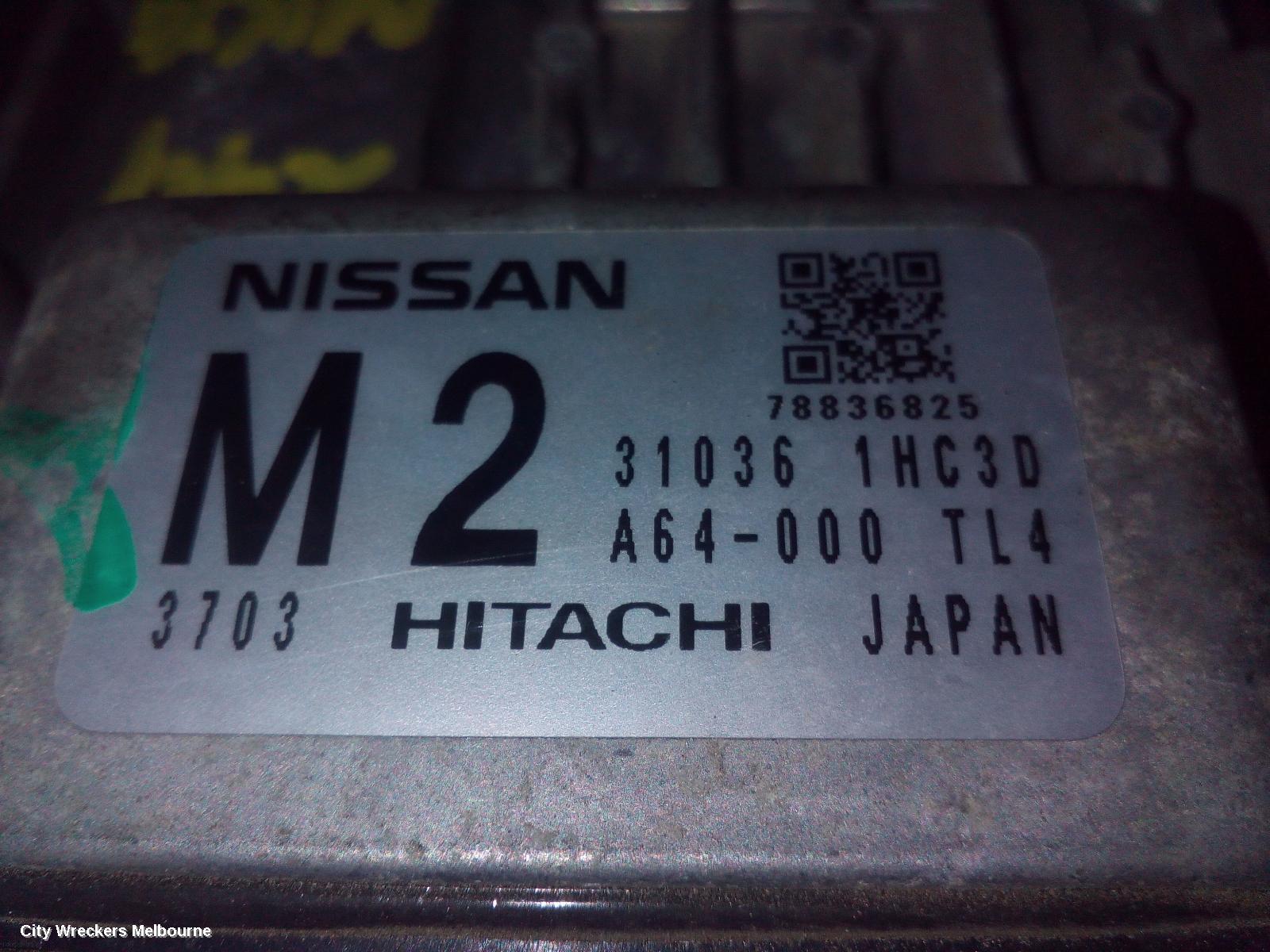 NISSAN MICRA ECU, TRANSMISSION ECU, AUTO T/M, K13, 11/2010 - 12/2016