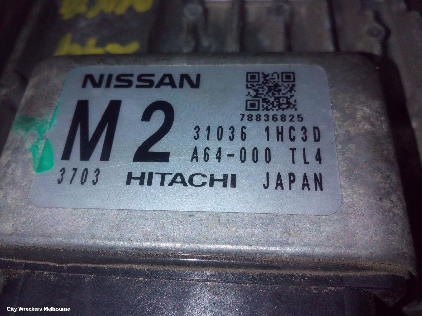 NISSAN MICRA ECU, TRANSMISSION ECU, AUTO T/M, K13, 11/2010 - 12/2016