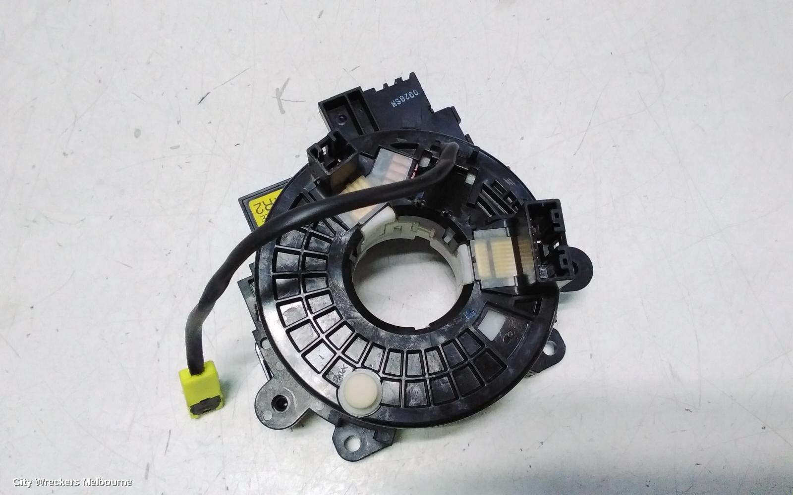 NISSAN MICRA AIRBAG MODULE/SENSOR, CLOCKSPRING, K13, 11/2010 - 12/2016