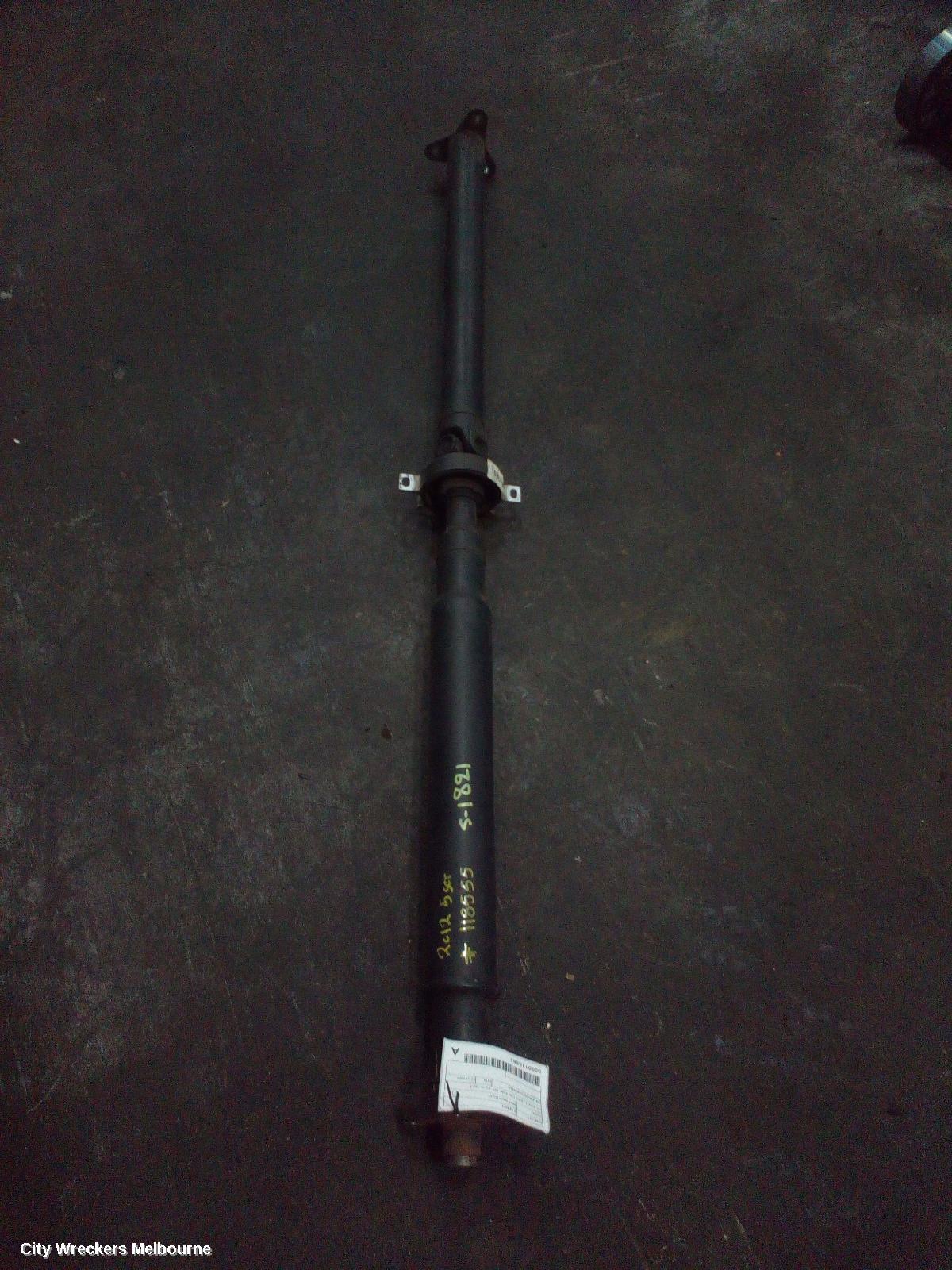 BMW 5 SERIES REAR DRIVE SHAFT, 2.0, DIESEL, AUTO T/M, 520D, F07, 02/2010 - 10/2017