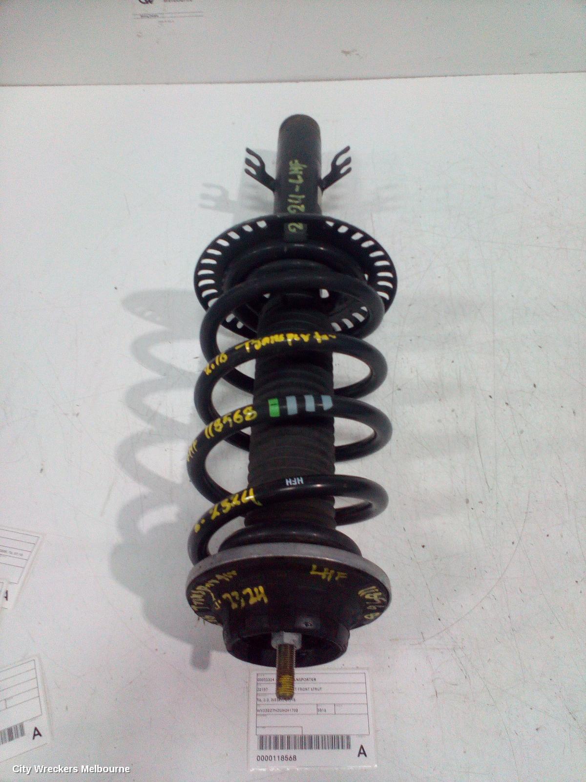 VOLKSWAGEN TRANSPORTER LEFT FRONT STRUT, T6, 2.0, DIESEL, 07/2015 ONWARDS