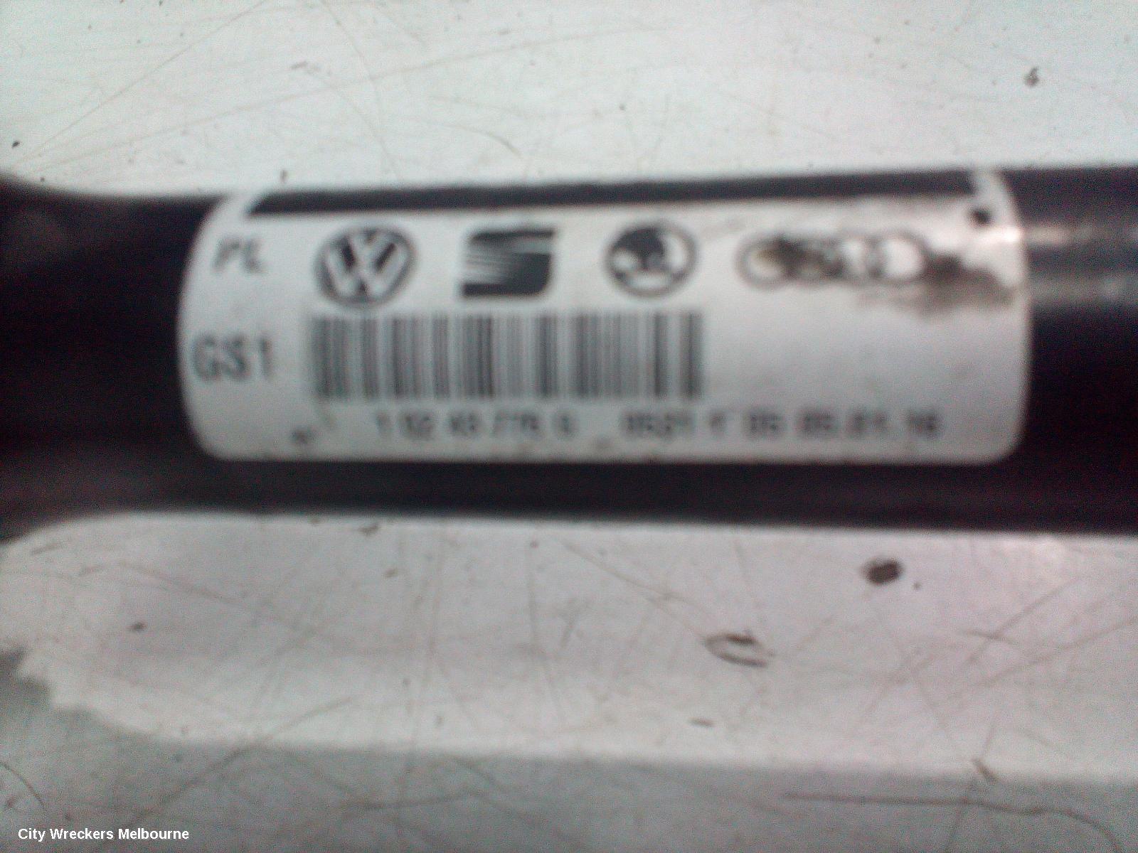 VOLKSWAGEN TRANSPORTER LEFT DRIVESHAFT, FRONT, FWD, CARAVELLE/MULTIVAN, T6, 07/2015 ONWARDS
