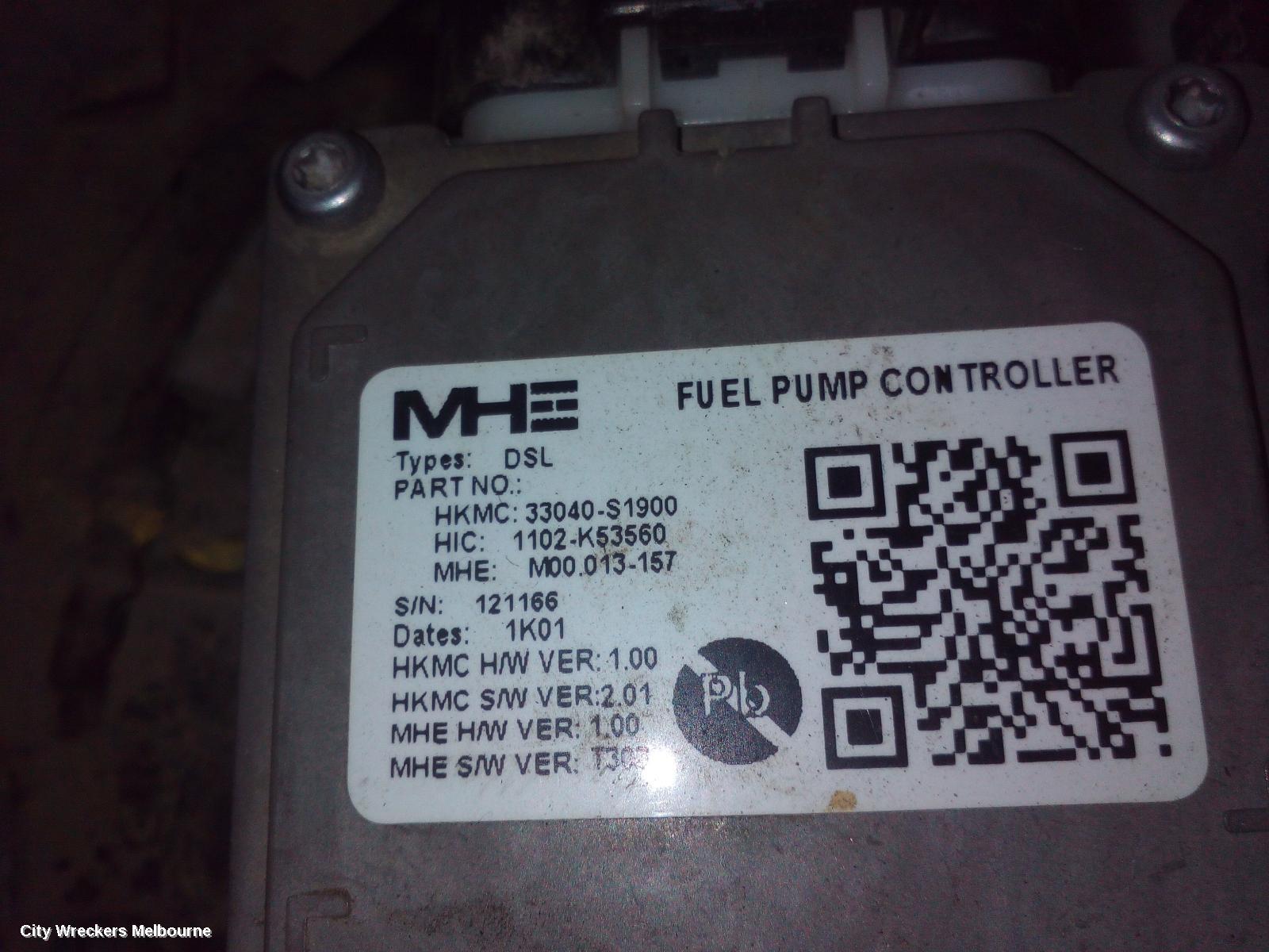 HYUNDAI PALISADE FUEL PUMP, DIESEL, IN TANK, LX2, 07/2020 ONWARDS