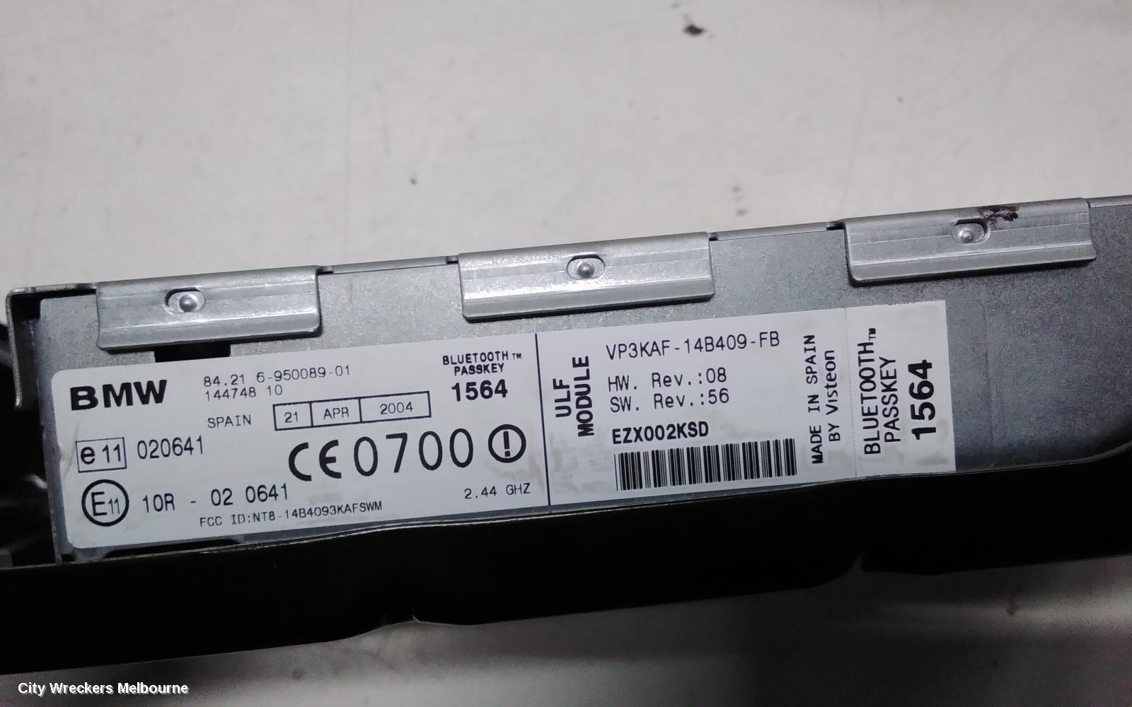 BMW 3 SERIES RADIO/CD/DVD/SAT/TV, BLUETOOTH MODULE***USE ECU PART TYPE***