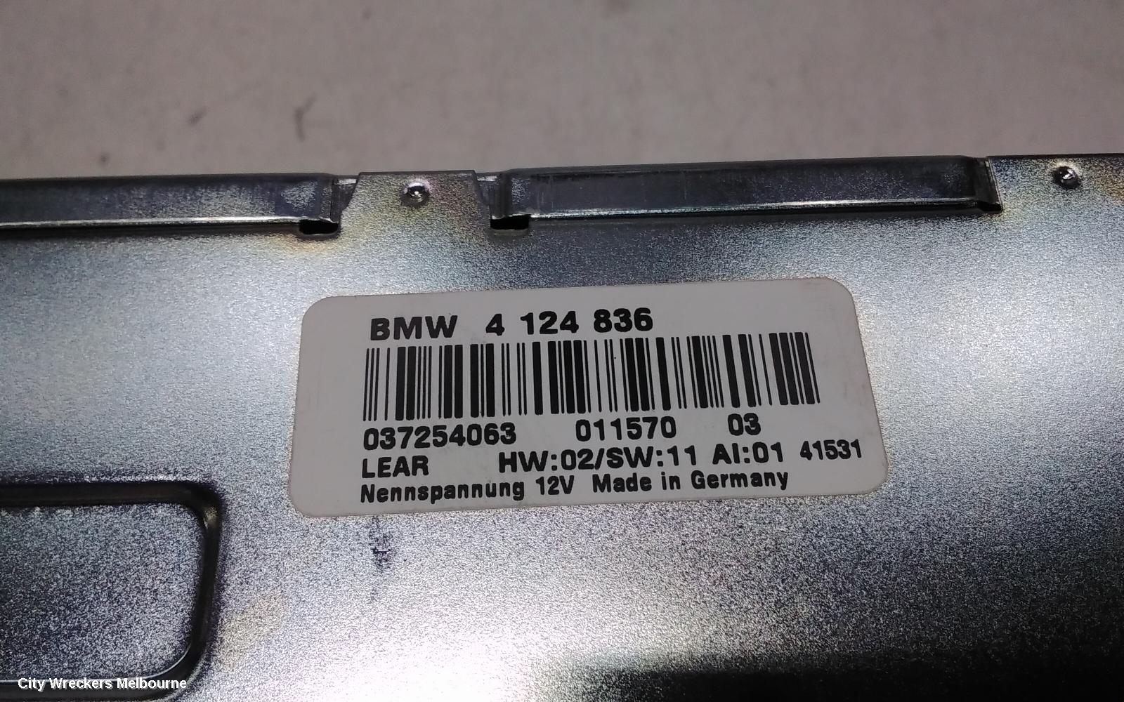 BMW 3 SERIES RADIO/CD/DVD/SAT/TV, VIDEO MODULE, E46, 09/2004 - 07/2006