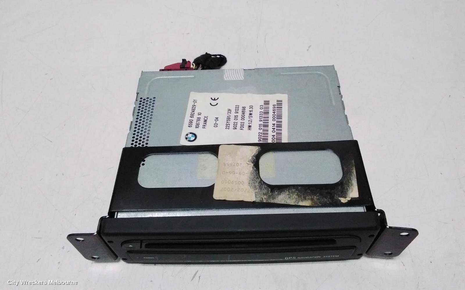 BMW 3 SERIES RADIO/CD/DVD/SAT/TV, HEAD UNIT, M-ASK AUDIO SYSTEM CONTROLLER NAVIGATION, E90, 03/2005 - 03/2007