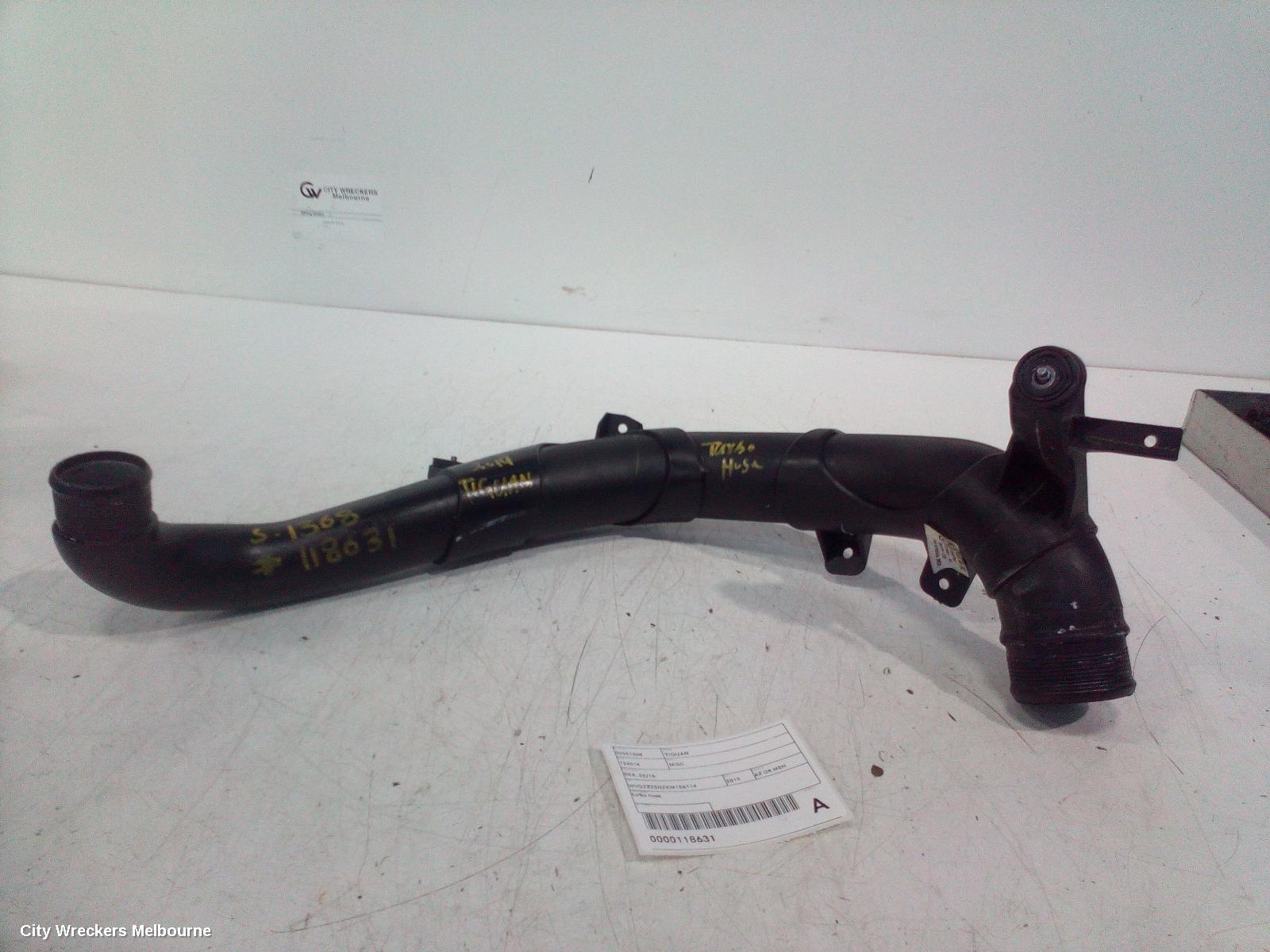 VOLKSWAGEN TIGUAN, 5NA, 06/2016 - 02/2024, TURBO HOSE: 118631