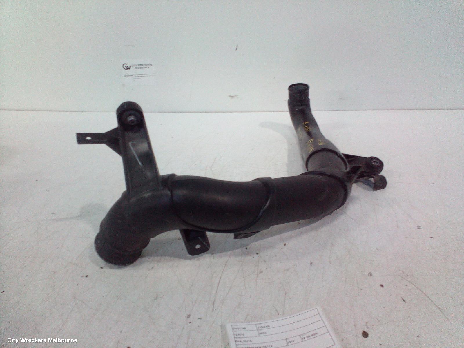 VOLKSWAGEN TIGUAN, 5NA, 06/2016 - 02/2024, TURBO HOSE: 118631