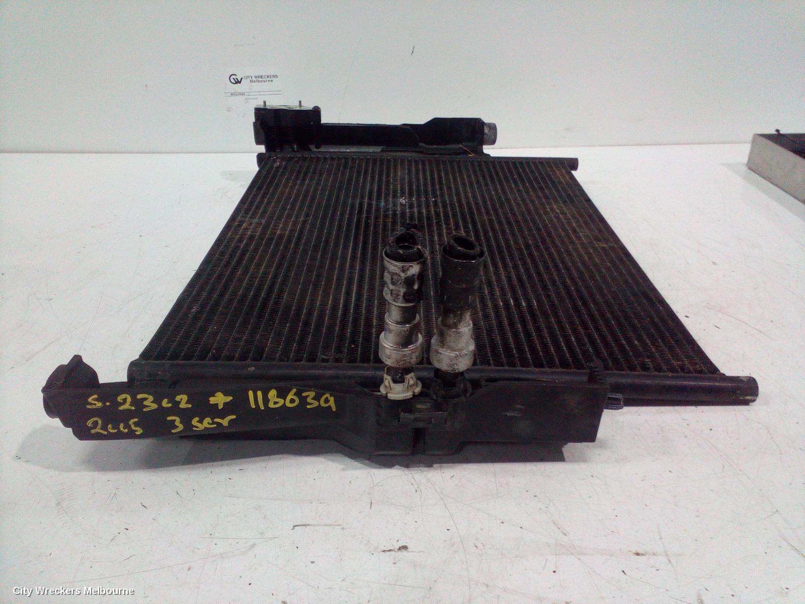 BMW 3 SERIES A/C CONDENSER, E46, 09/1998 - 07/2006