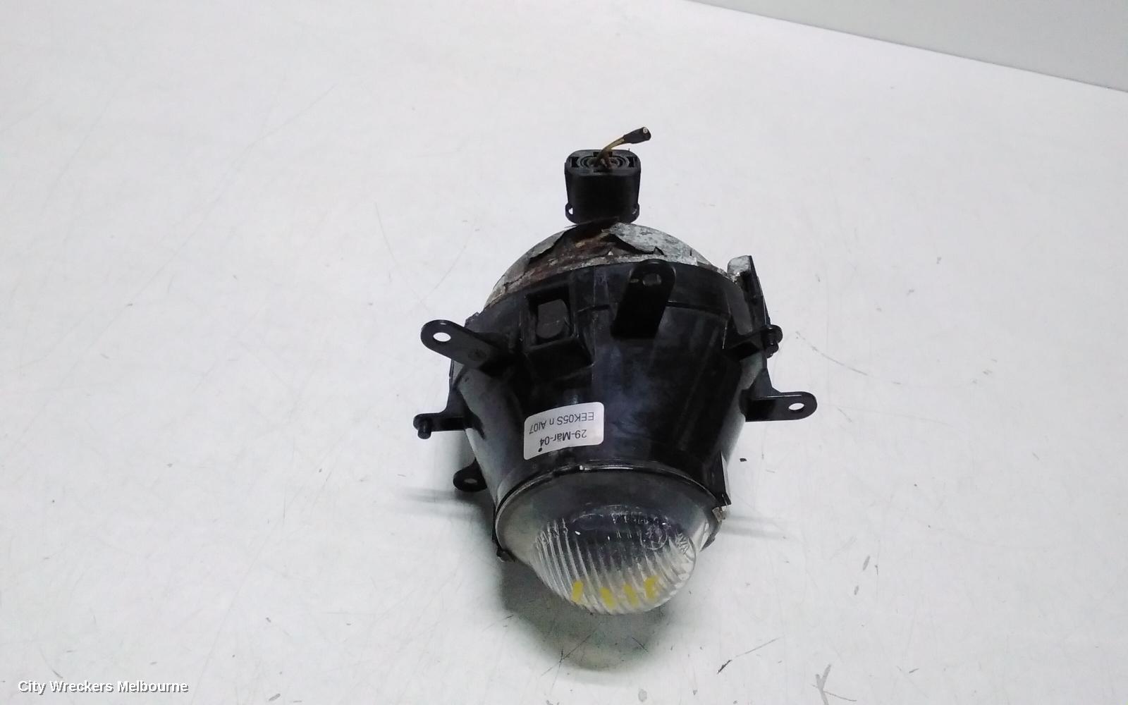 BMW 3 SERIES LEFT INDICATOR/FOG/SIDE, BUMPER FOGLAMP, E46, COUPE, M TECH, OVAL SHAPE, CLEAR LENS, 09/2000 - 07/2006