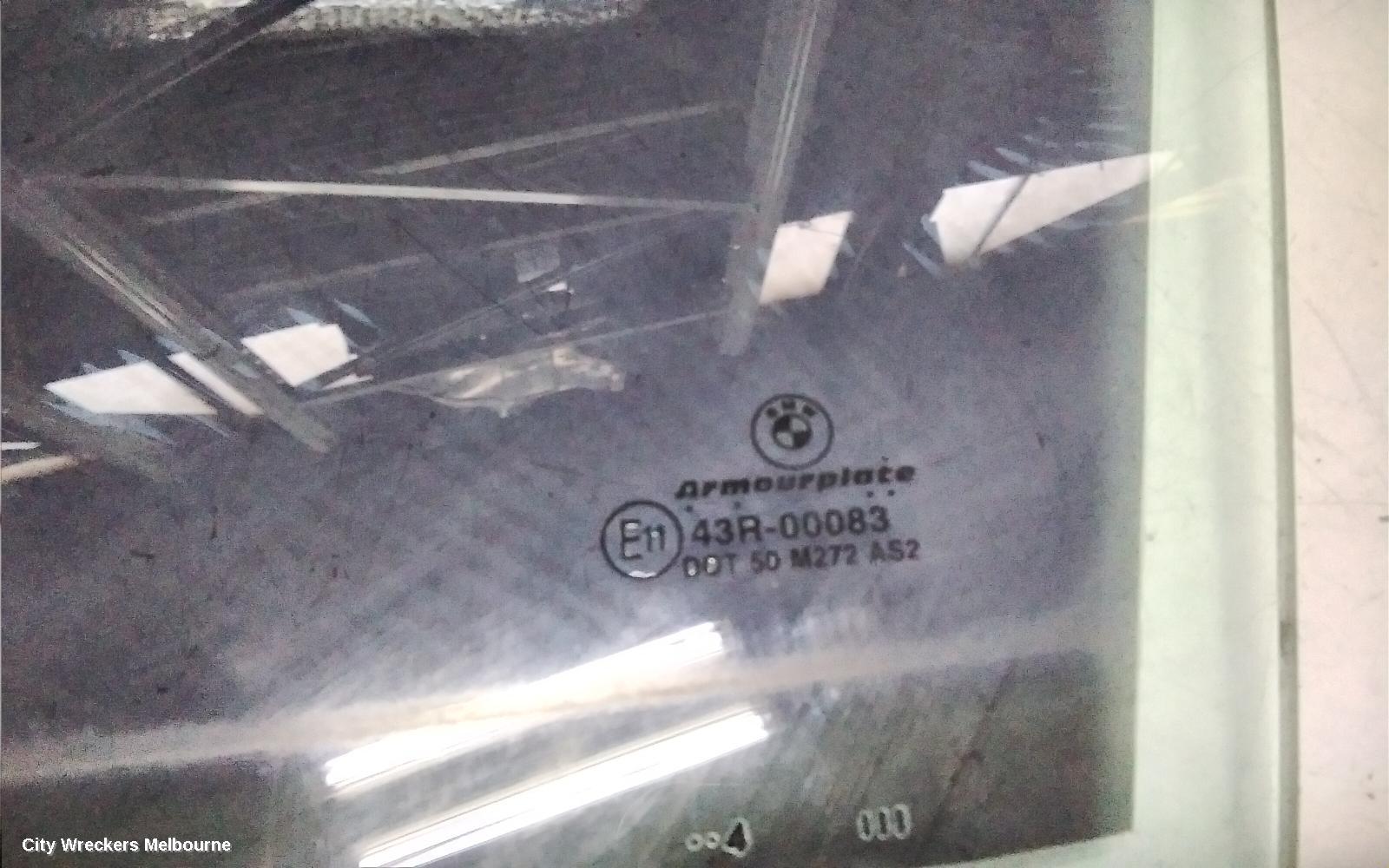 BMW 3 SERIES LEFT FRONT DOOR WINDOW, E46, SEDAN/WAGON, 09/1998 - 01/2005