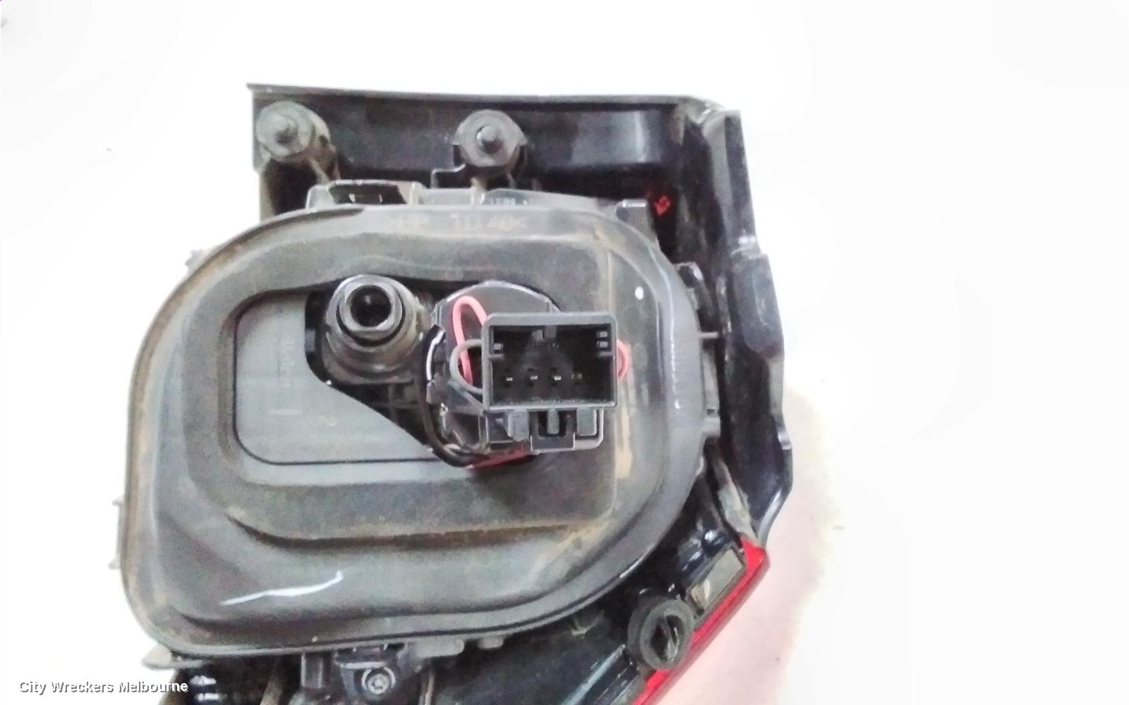 VOLKSWAGEN GOLF LEFT TAILLIGHT, GEN 7, HATCH, STANDARD, TRENDLINE/COMFORTLINE, NON LED TYPE, NON TINTED TYPE, 03/2013 - 03/2017